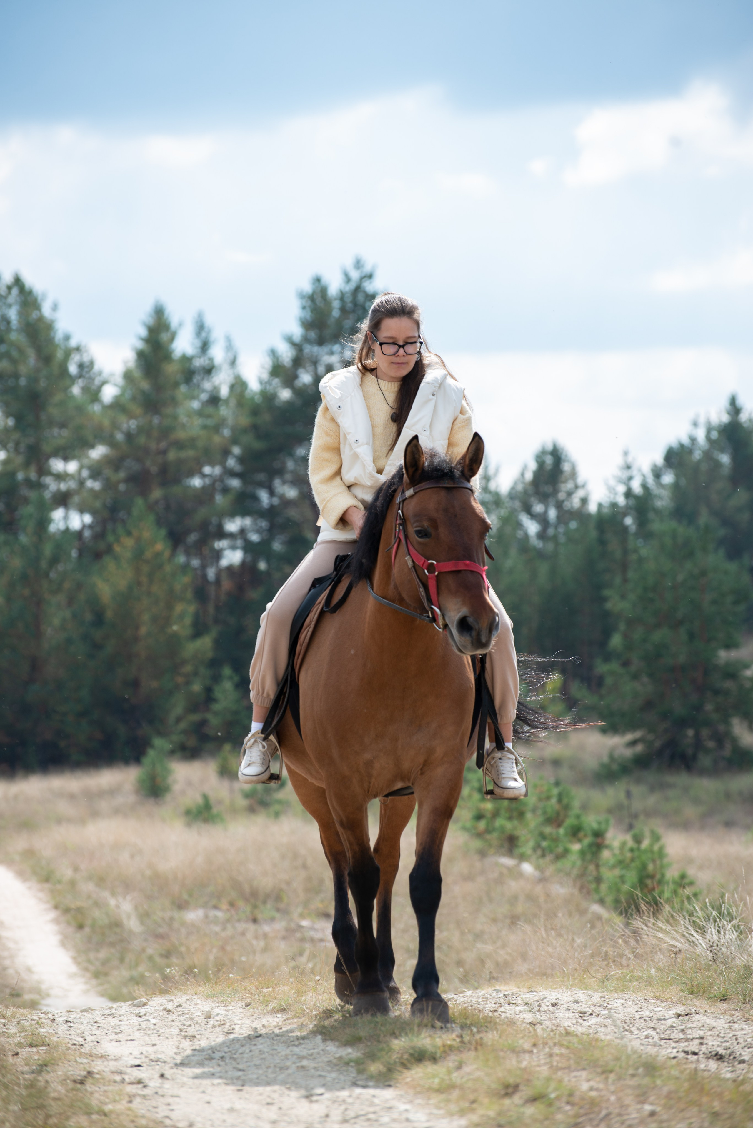 Гости в Родославном. Конный фотограф в Саратове Юлия Иванова