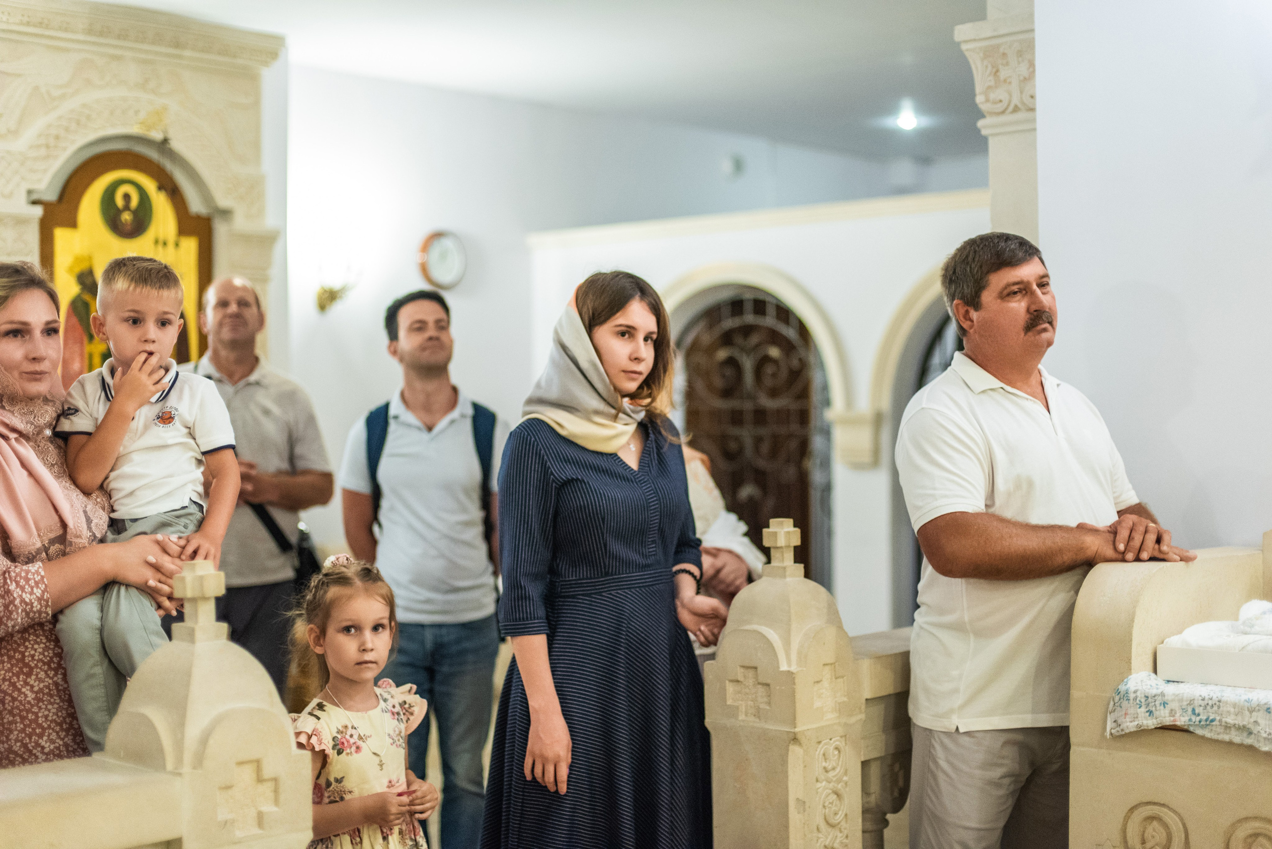 Крещении Ксении. Фотограф Юлия Попова