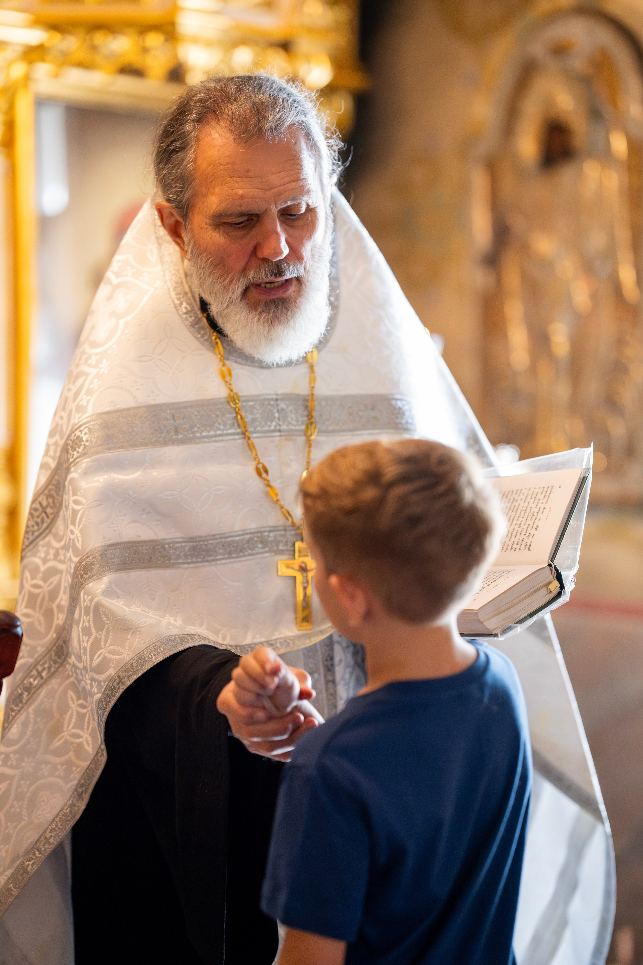 Крещение Даниила. Фотограф Юлия Попова
