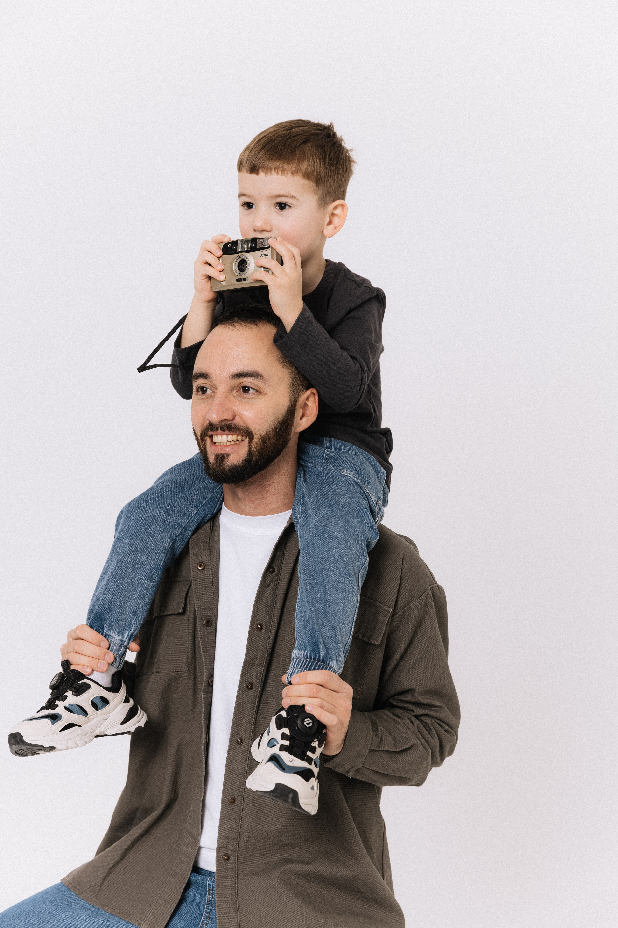 Лена, Леша и Миша. Фотограф и коллажист Ольга Шереметьева