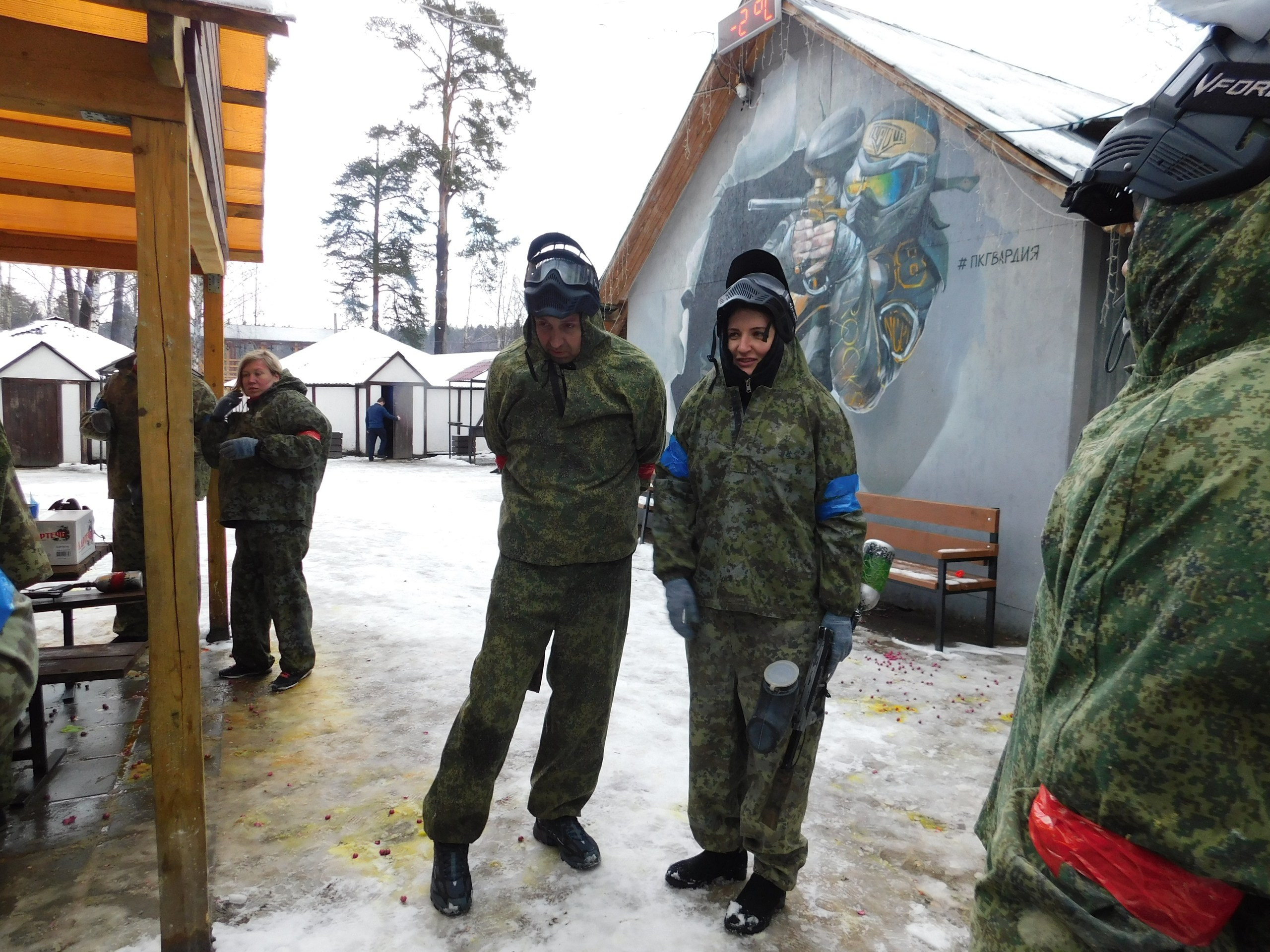 Пейнтбол + шашлычки | 23.02.2020. Галерея Фантим