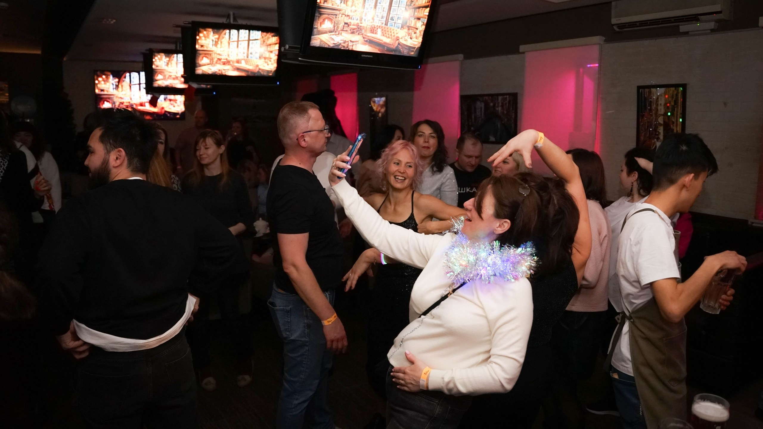 Новогодний корпоратив. Клубная вечеринка 23.12.23. Галерея Фантим