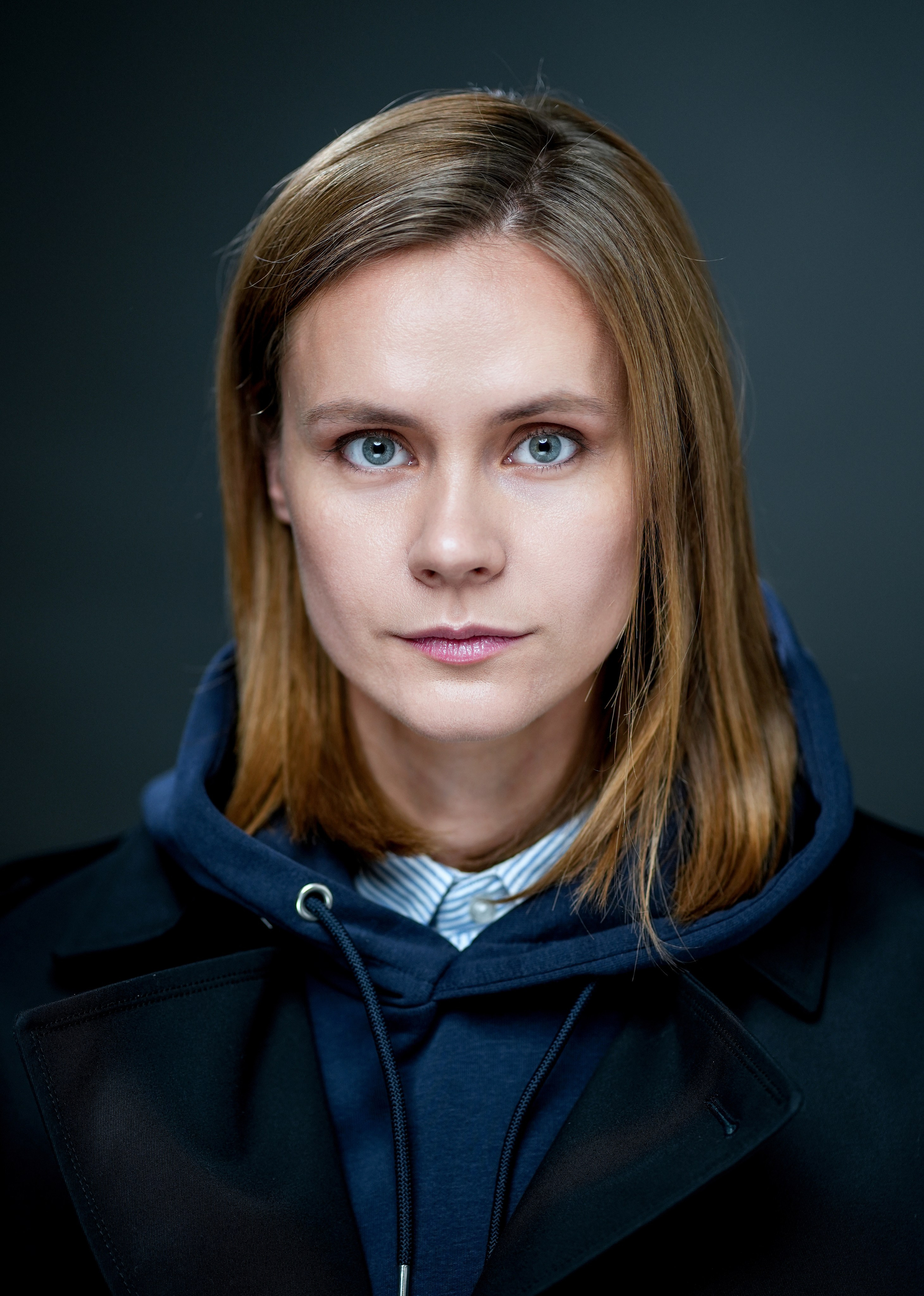 Актриса Екатерина Волк. Портретная съемка в Москве, студийный фотограф Игорь Фомин