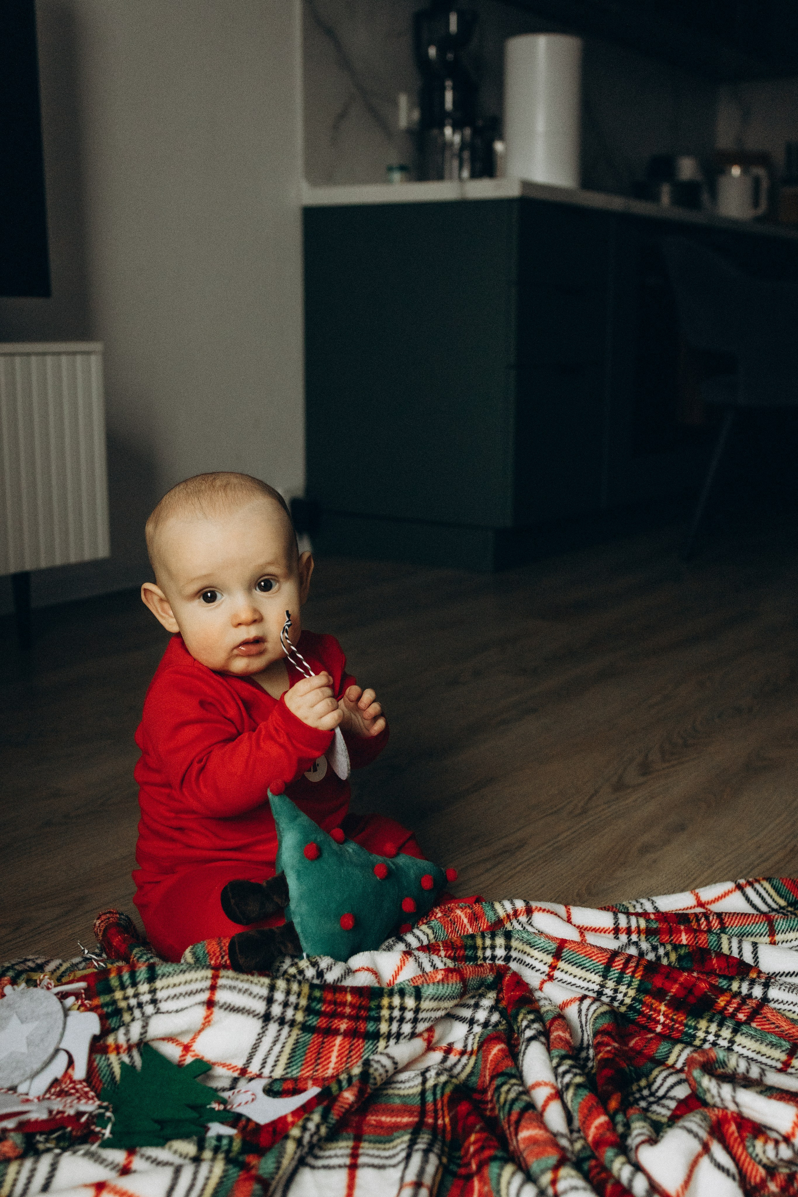 Первый Новый год Андрюши. Фотограф lifestylе в Москве Пшеничная Анастасия