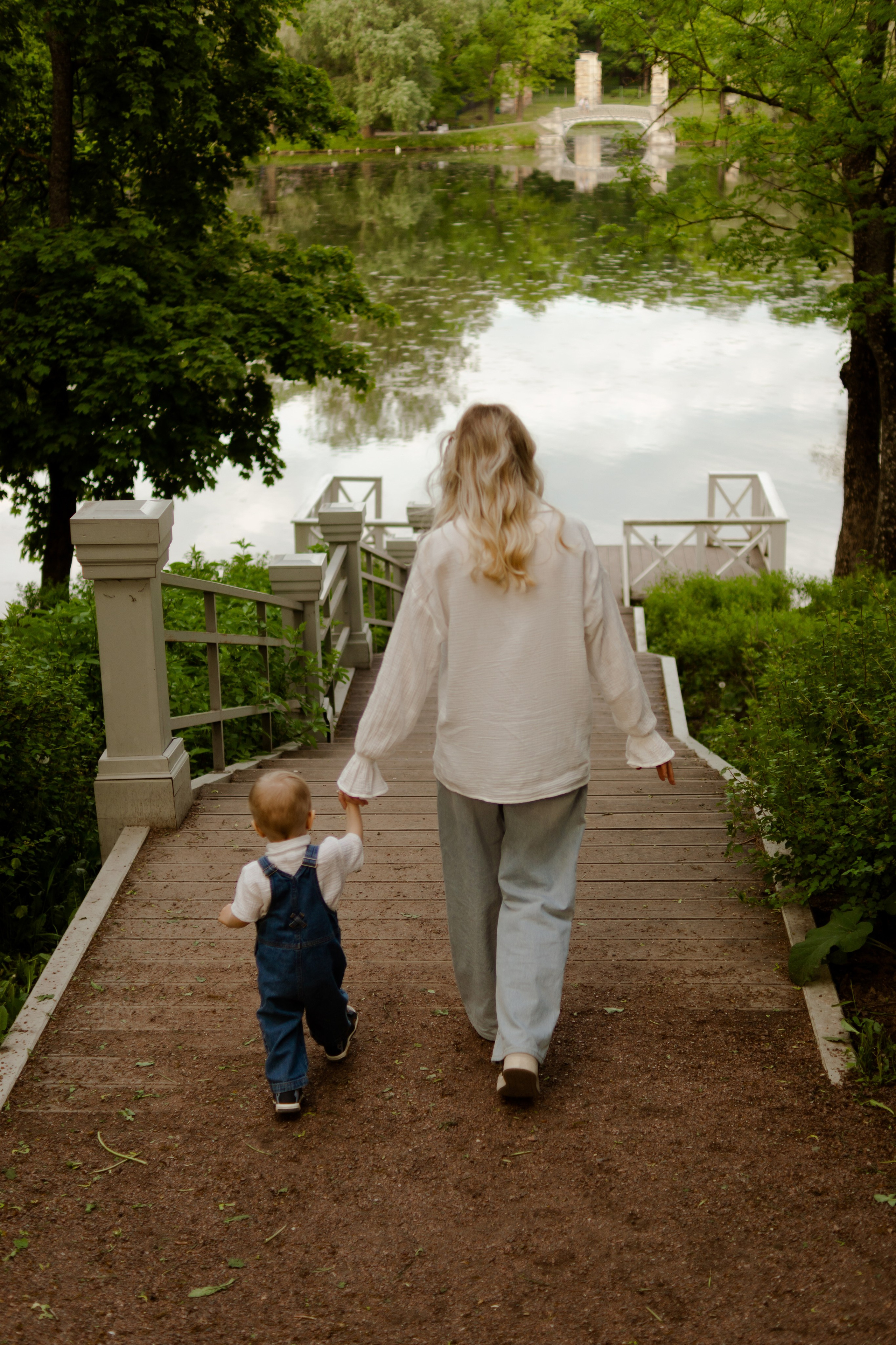 Аня с сыном Сашей