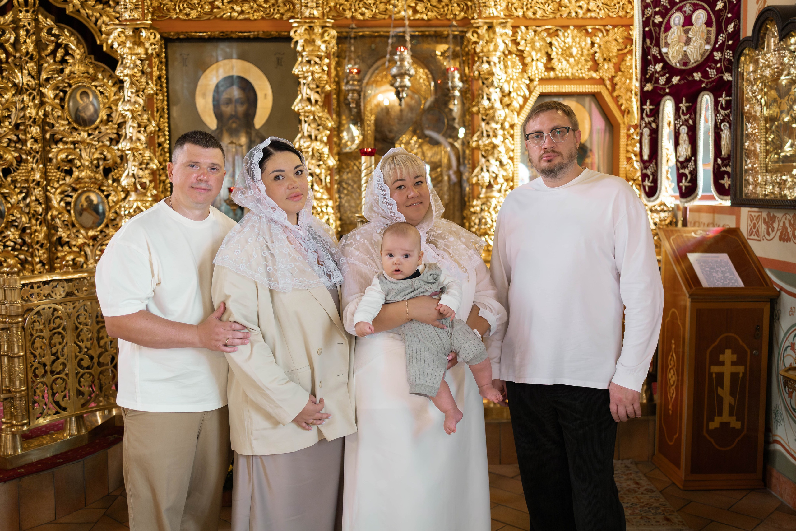 Таинство Крещения Евгения. Фотограф новорождённых Newborn Москва