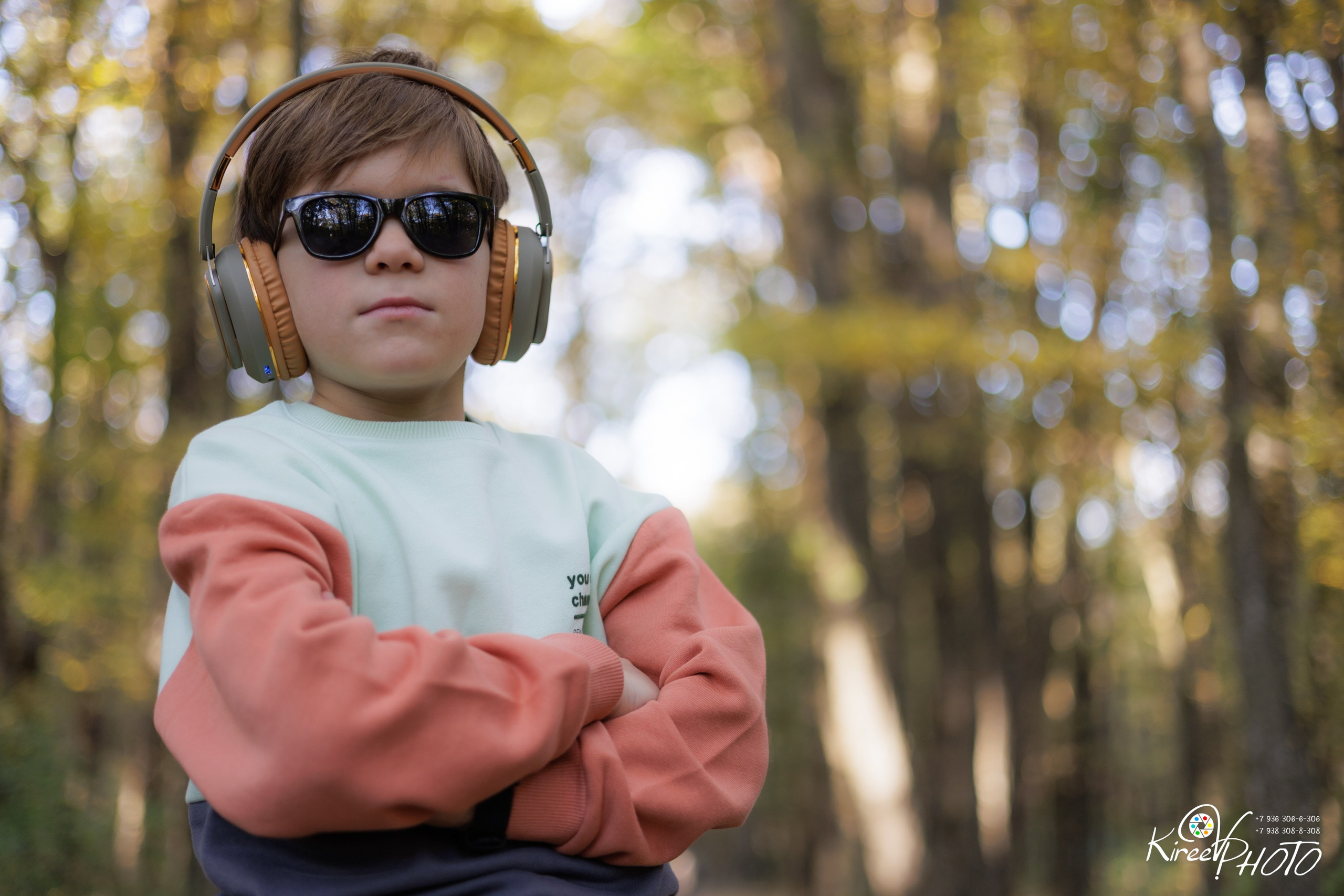 Ребёнок на прогулке