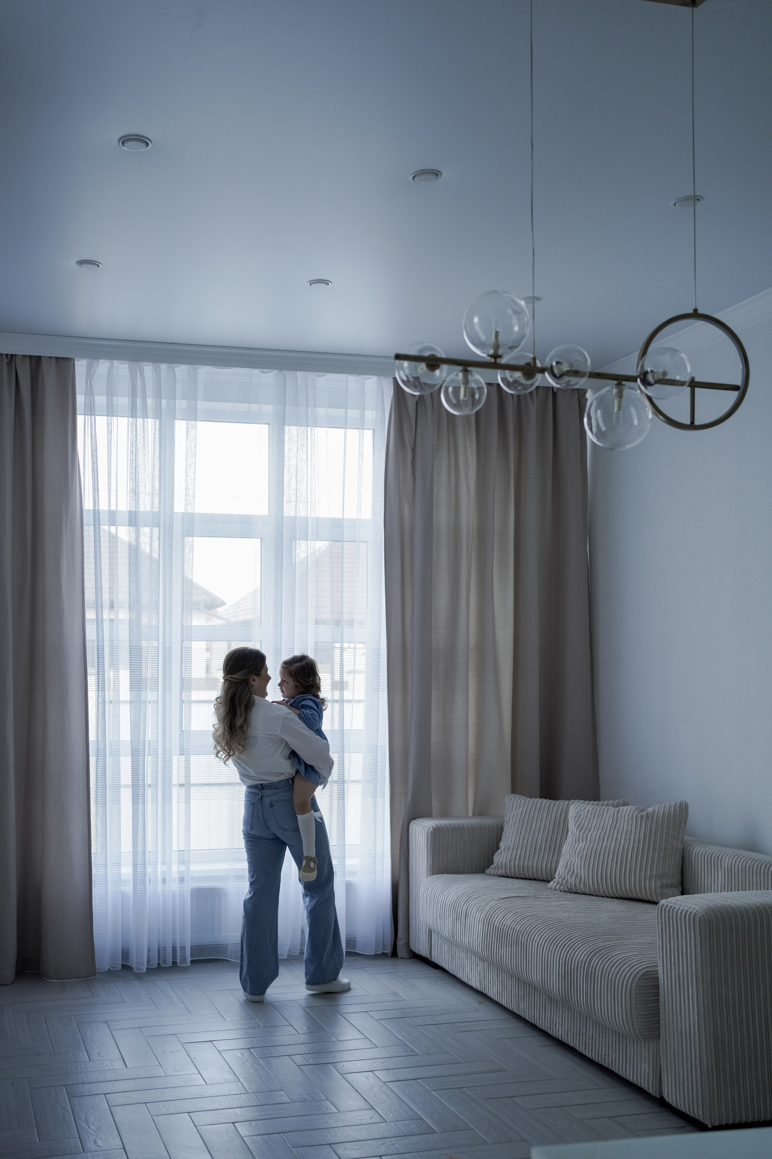 Дома с дочкой. Свадебный и семейный фотограф Афанасьева Анна в Кисловодске