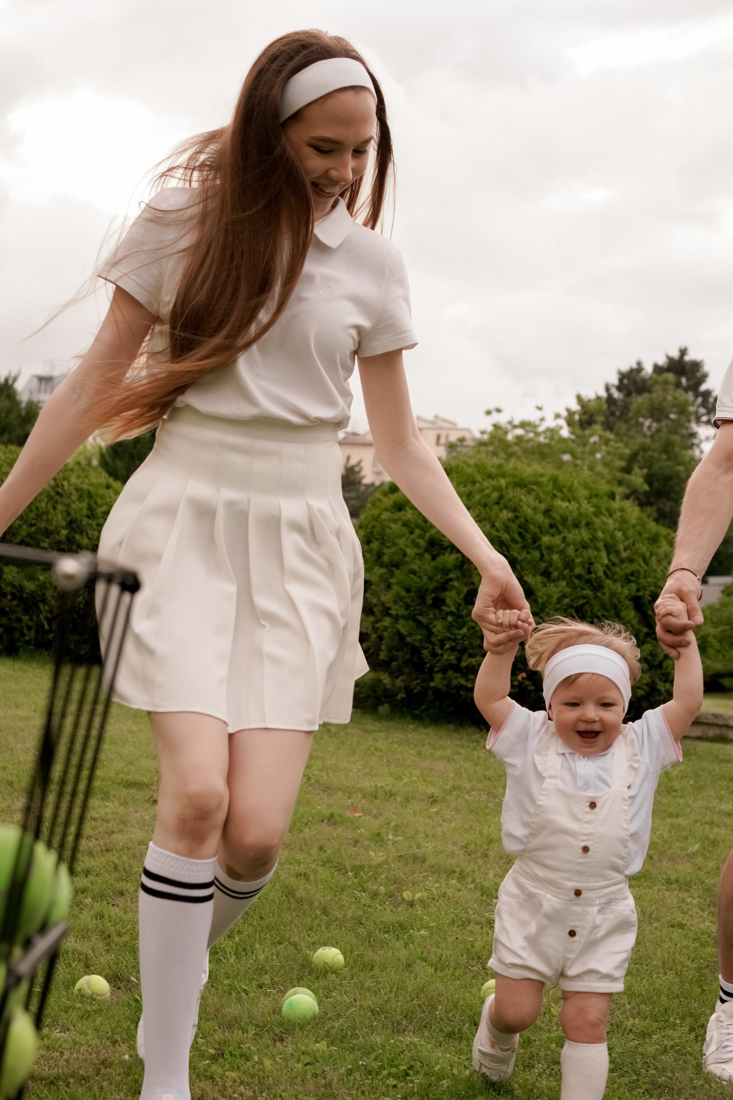 Теннис с семьей. Свадебный и семейный фотограф Афанасьева Анна в Кисловодске