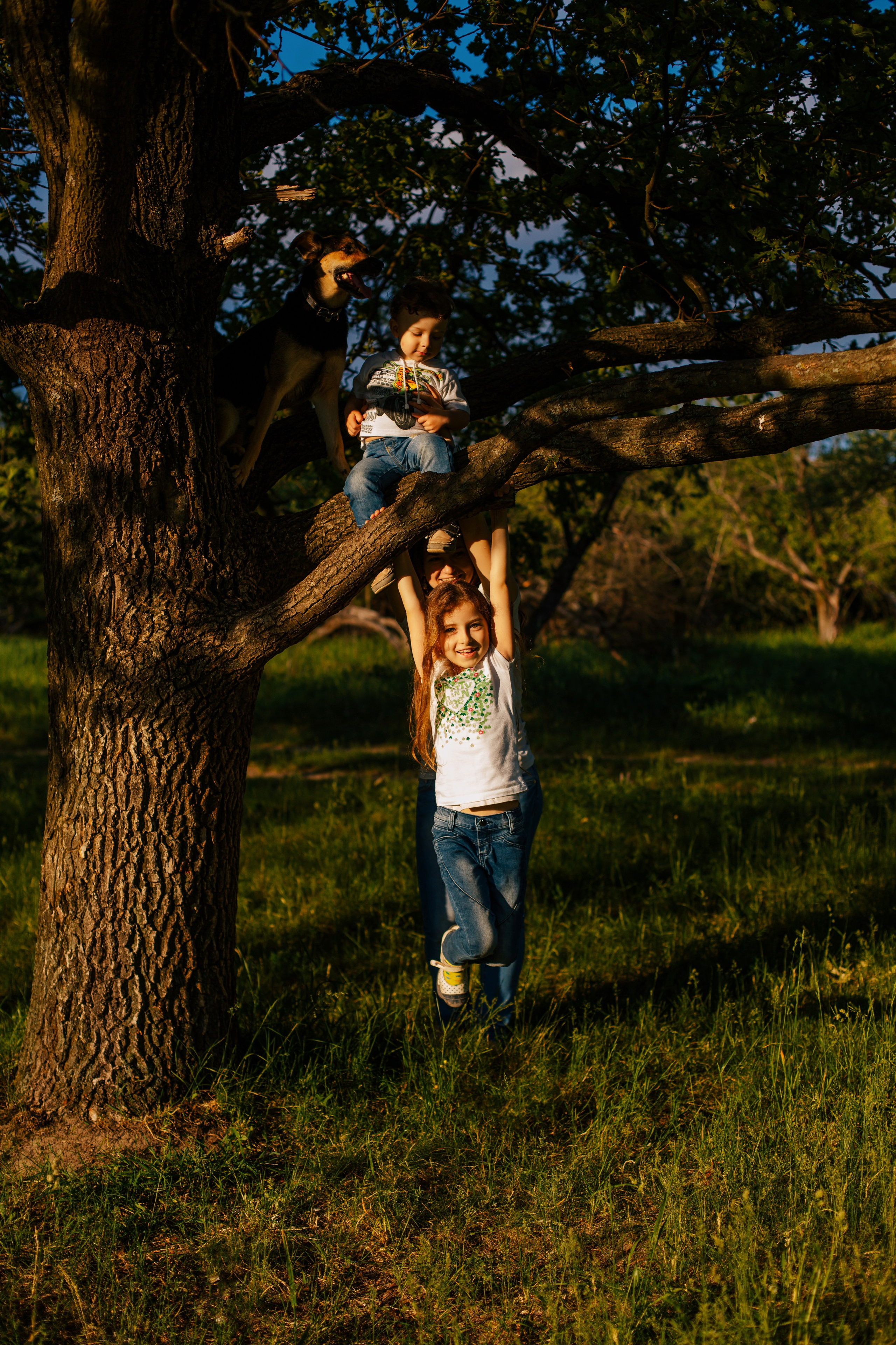 Ира, Саша, Ксюша, Макс. Фотограф Александра Рышкова