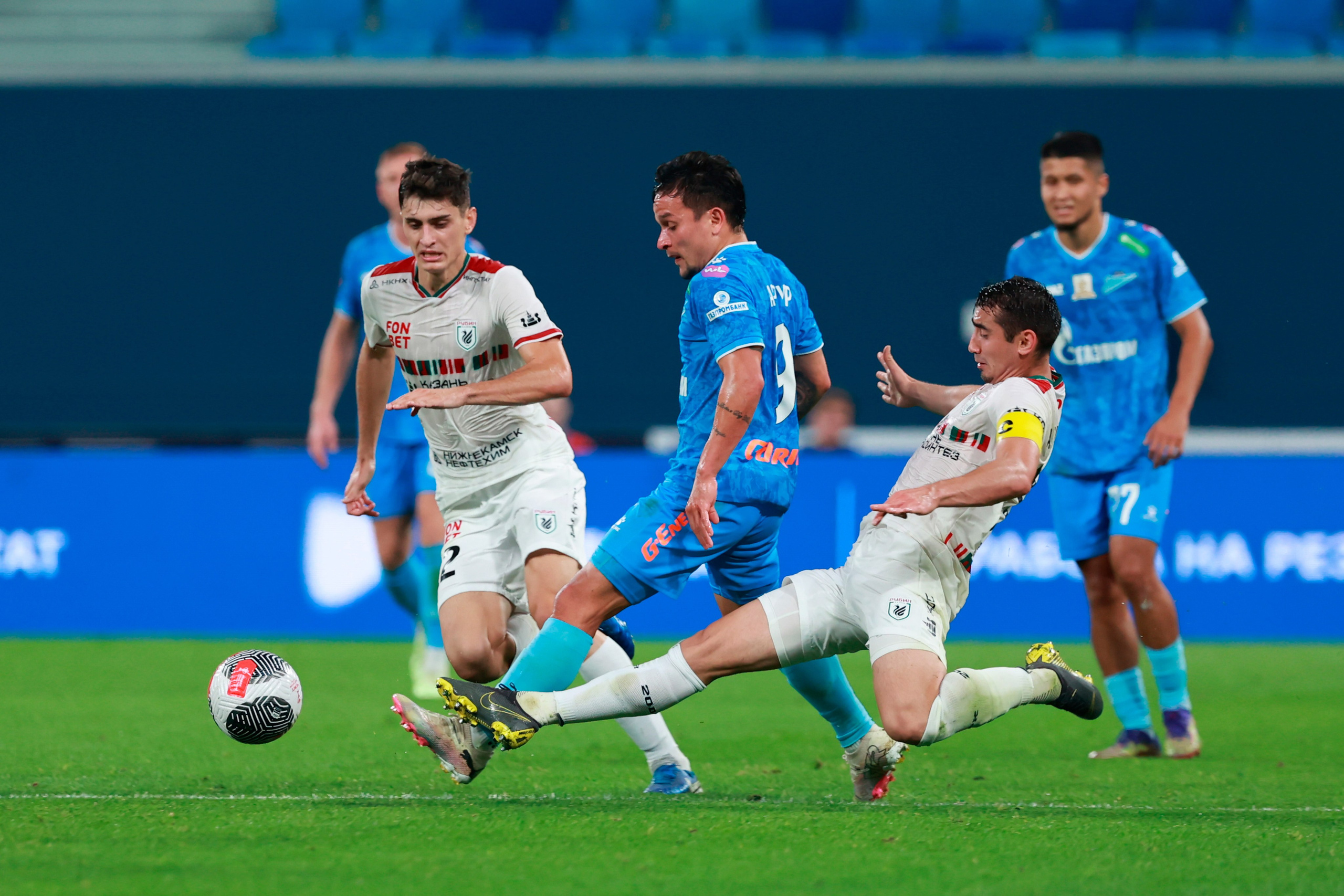 Зенит-Рубин Кубок России по футболу 2024/25 17.09.2024. Спортивный и репортажный фотограф Антон Тереханов