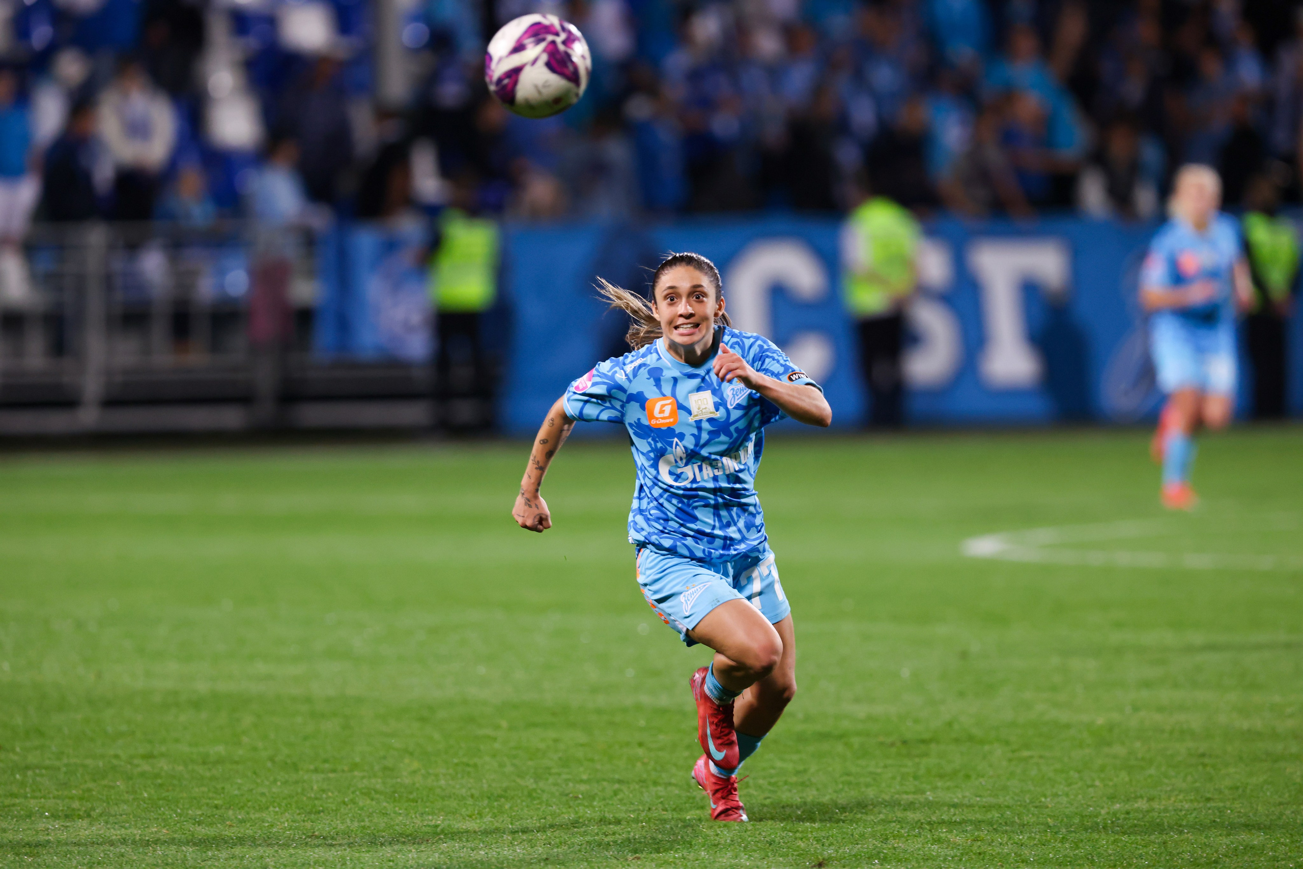 ЖФК «Зенит» — ЖФК «Локомотив» Москва Winline Кубок России 13.09.2025. Спортивный и репортажный фотограф Антон Тереханов