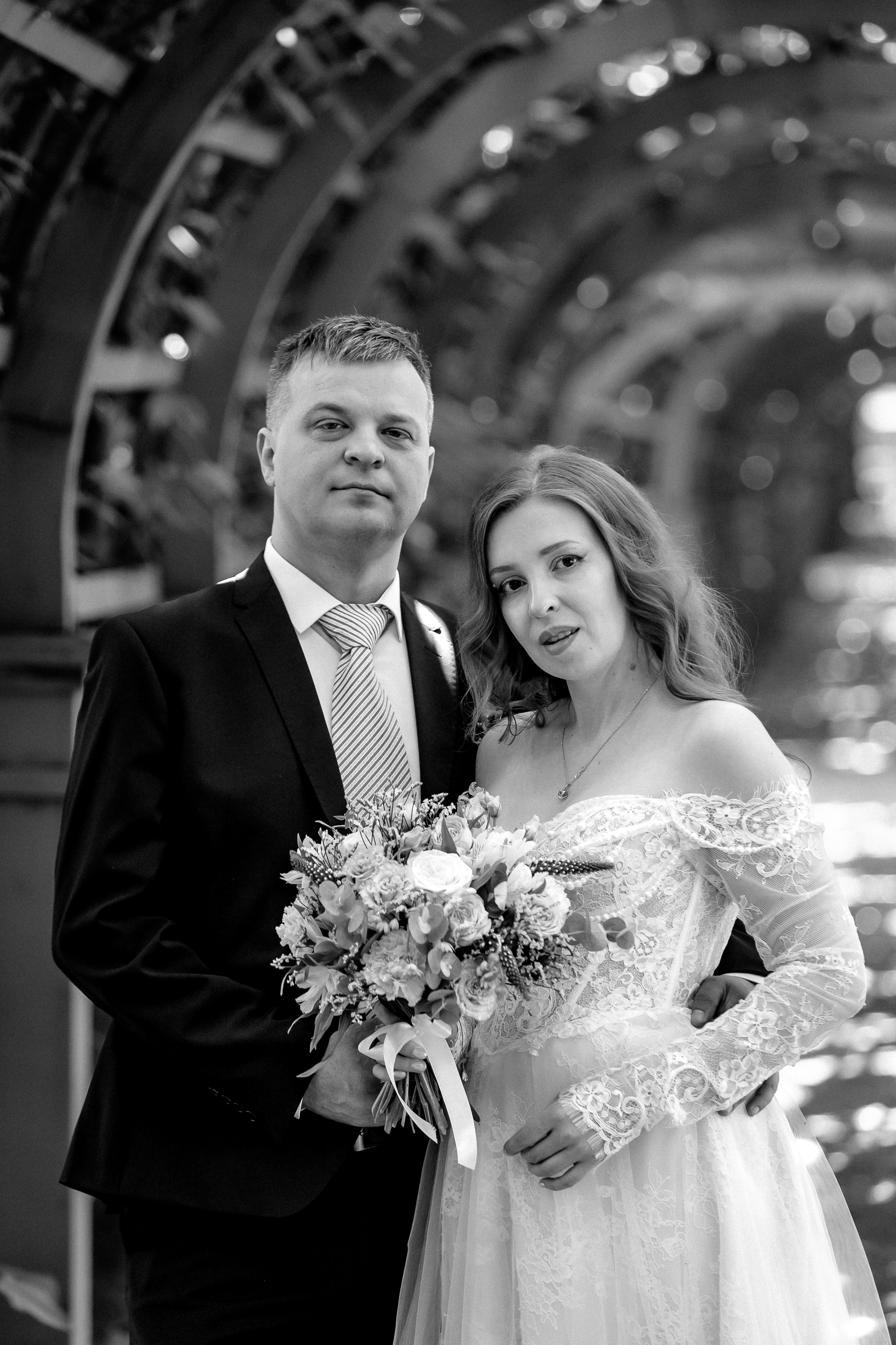 Свадебная прогулка Сергея и Татьяны. Семейный и свадебный фотограф в Москве и Красногорске Александр Дворкин