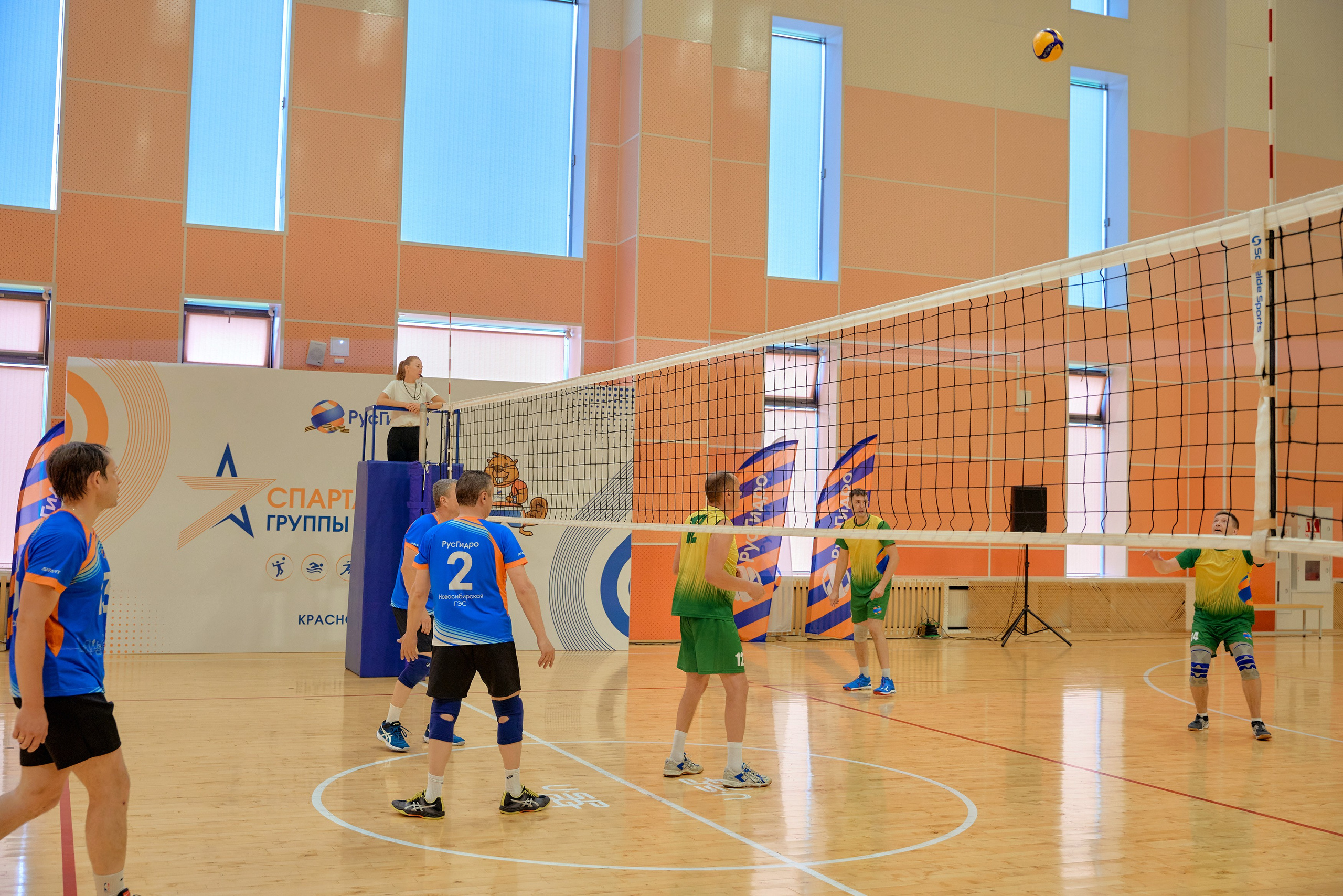 Спартакиада Группы РУСГИДРО | Волейбол. Александр Сазонов Красноярск