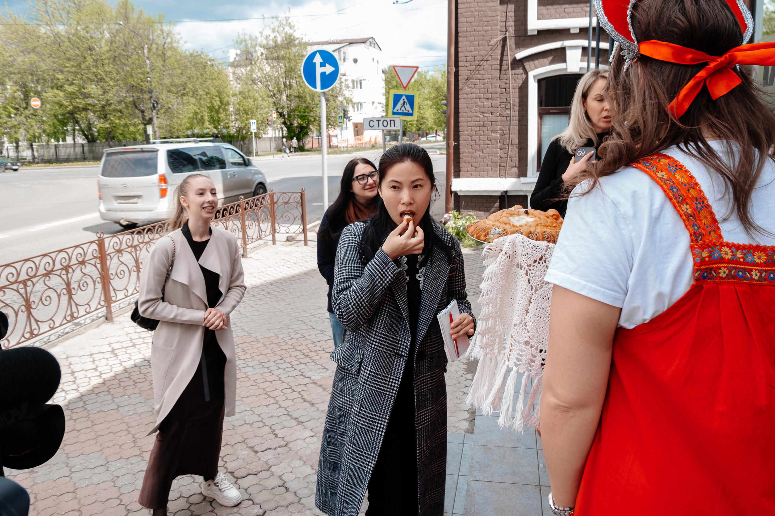 Делегация Китая в Ивановской текстильной компании