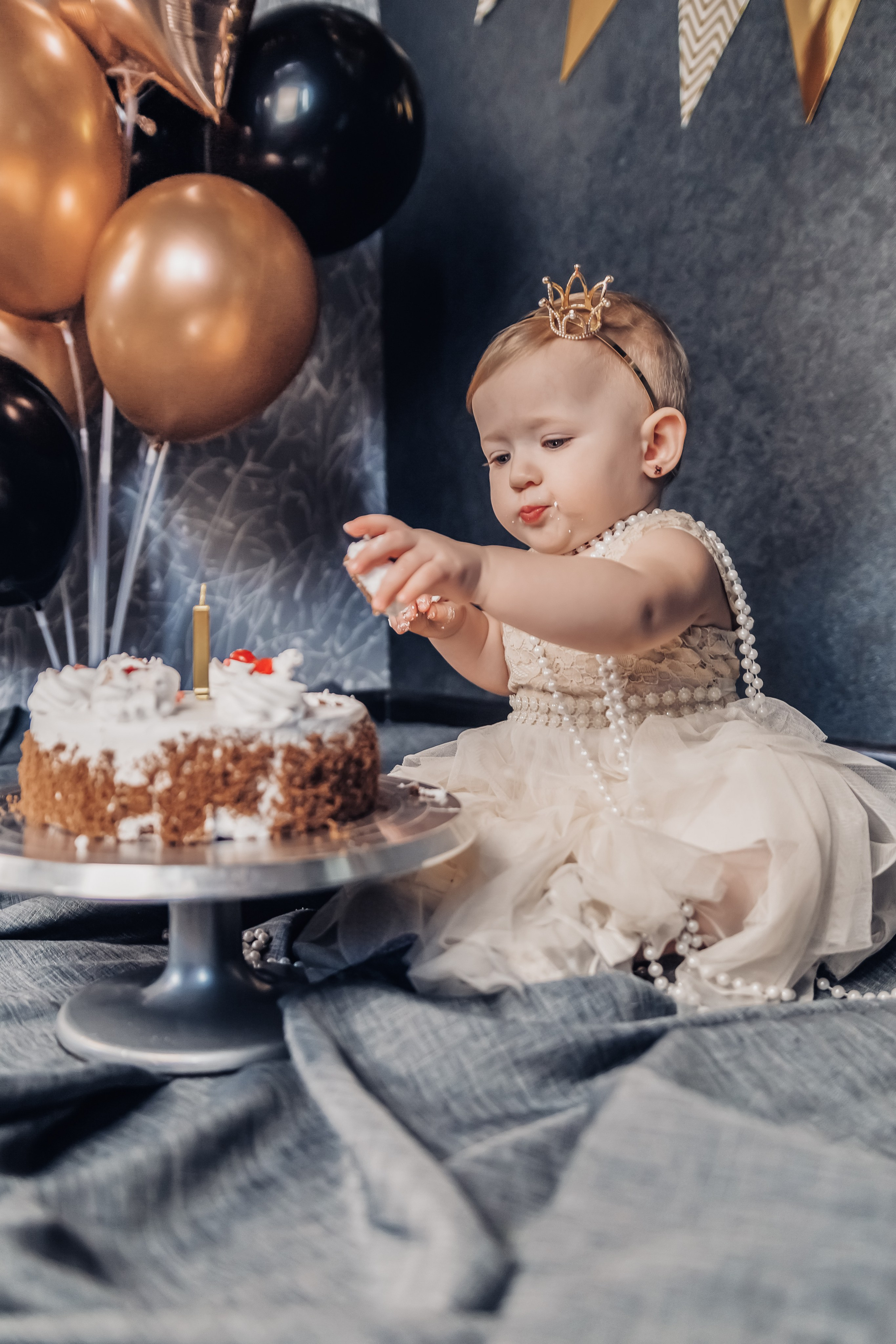 Первый день рождения!. Детский и семейный фотограф в Бердске и Новосибирске Дарья Гребнева