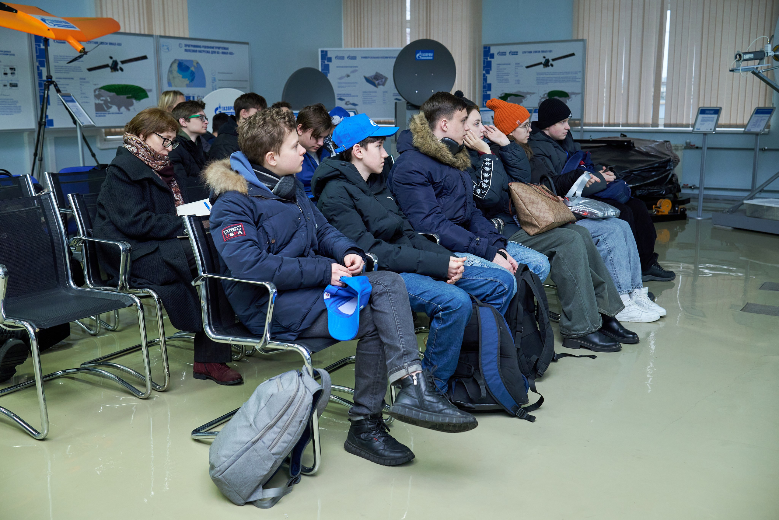 Экскурсия в «Газпром Космические системы». Фотограф Щёлково