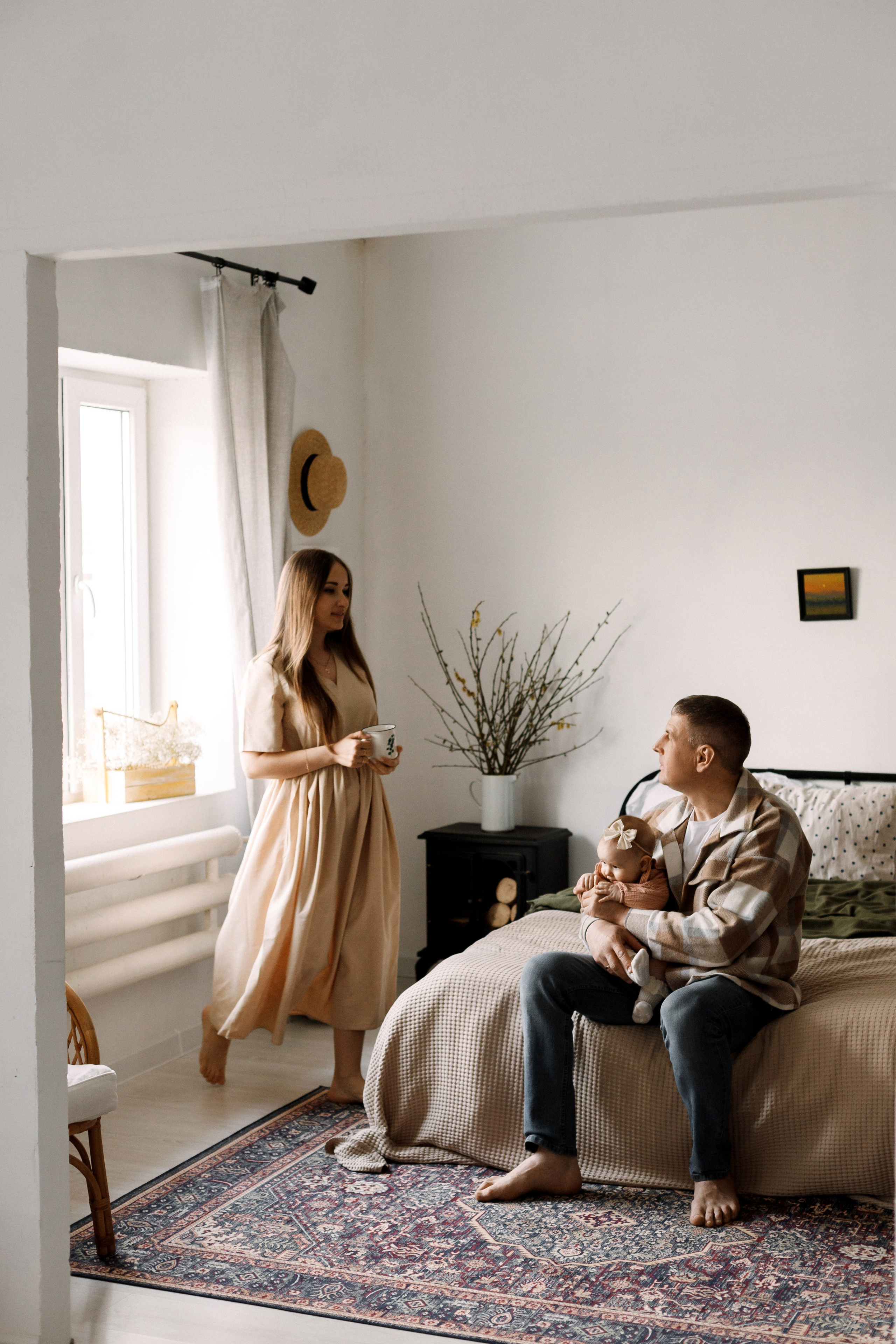 Оля, Алексей и Кариночка фотостудия Фабрика. Фотограф Александра Сыщенко