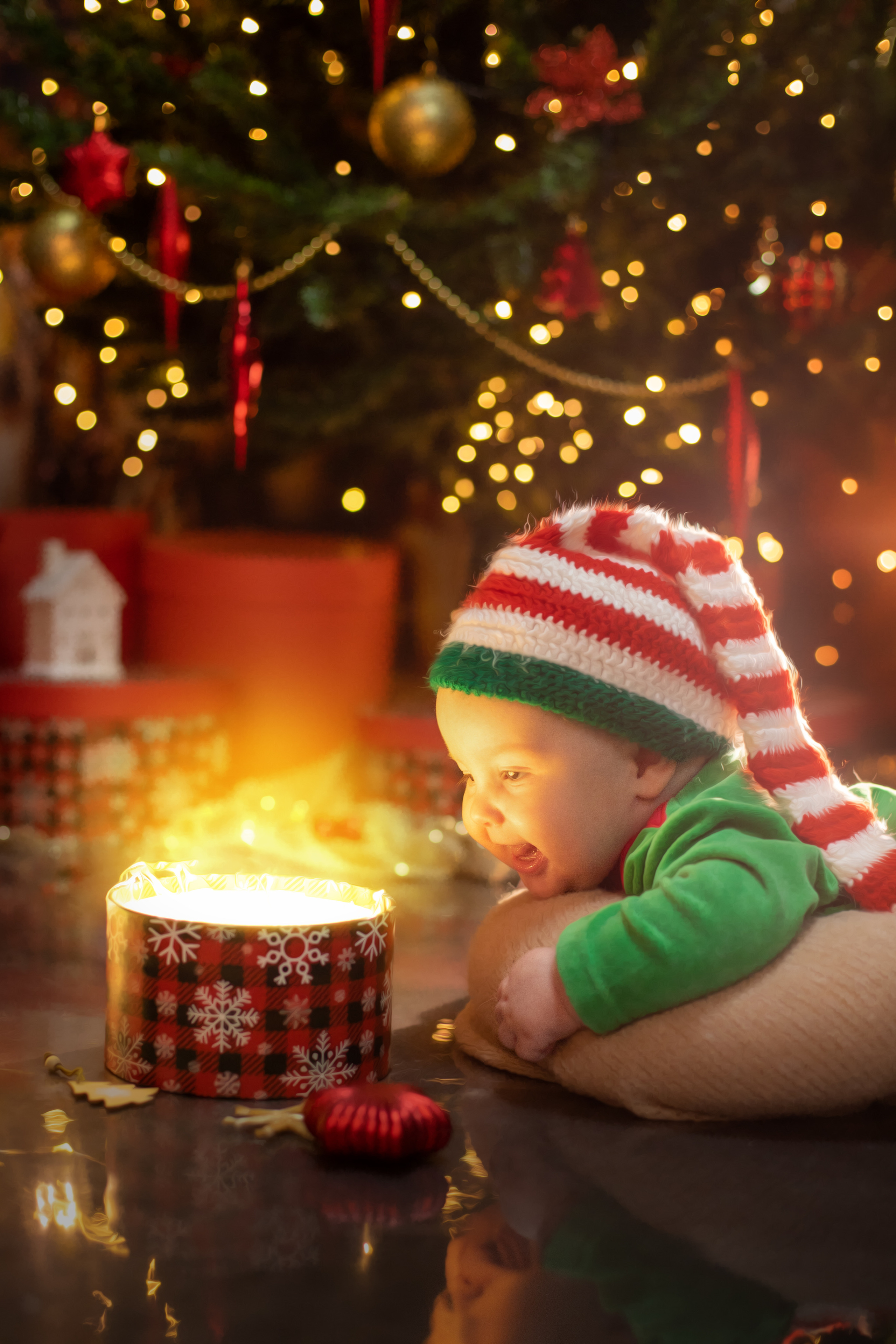 Новый год. Фотограф новорождённых Псков