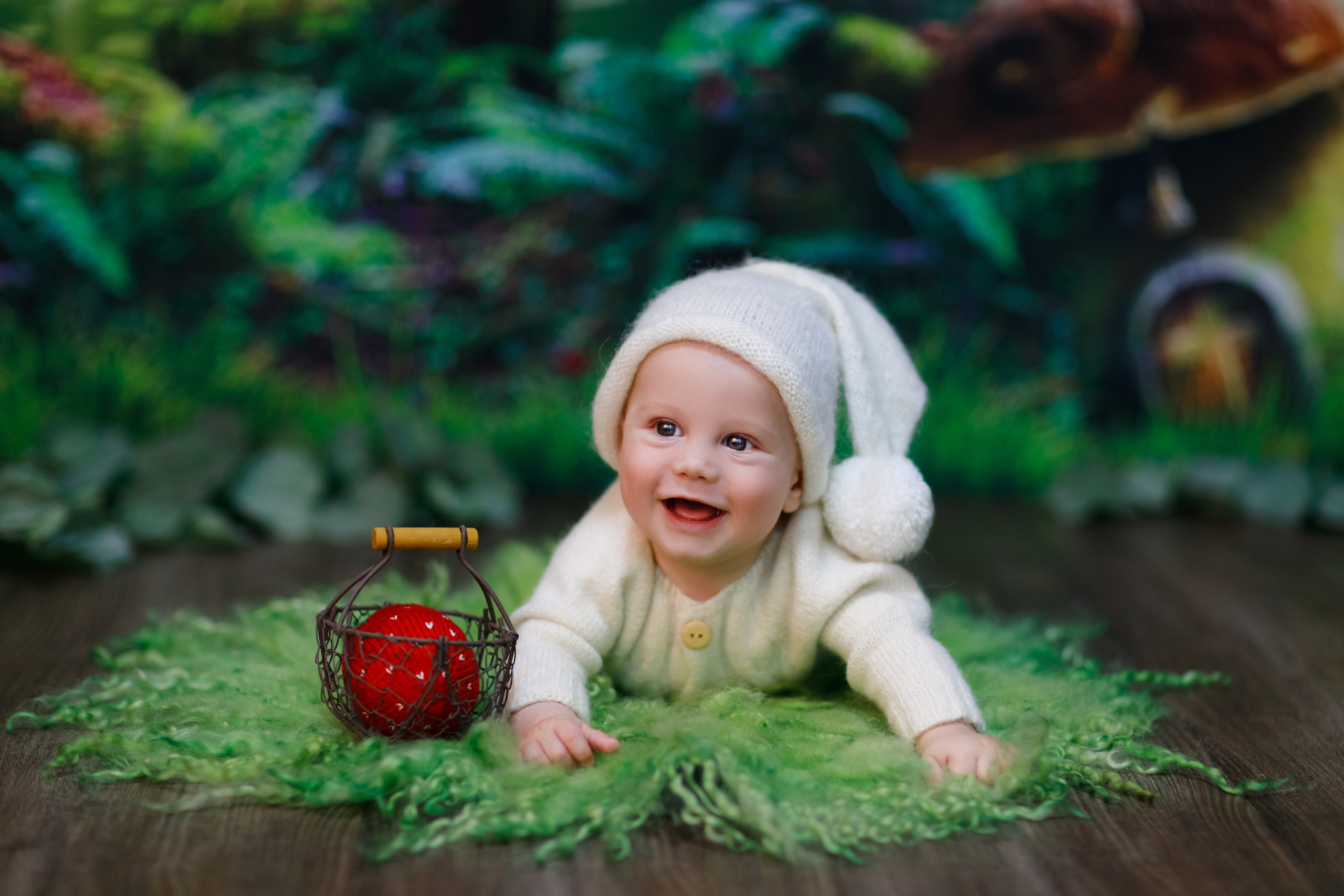 Мама, я расту (для детей от 1 м до года). Фотограф новорождённых Псков