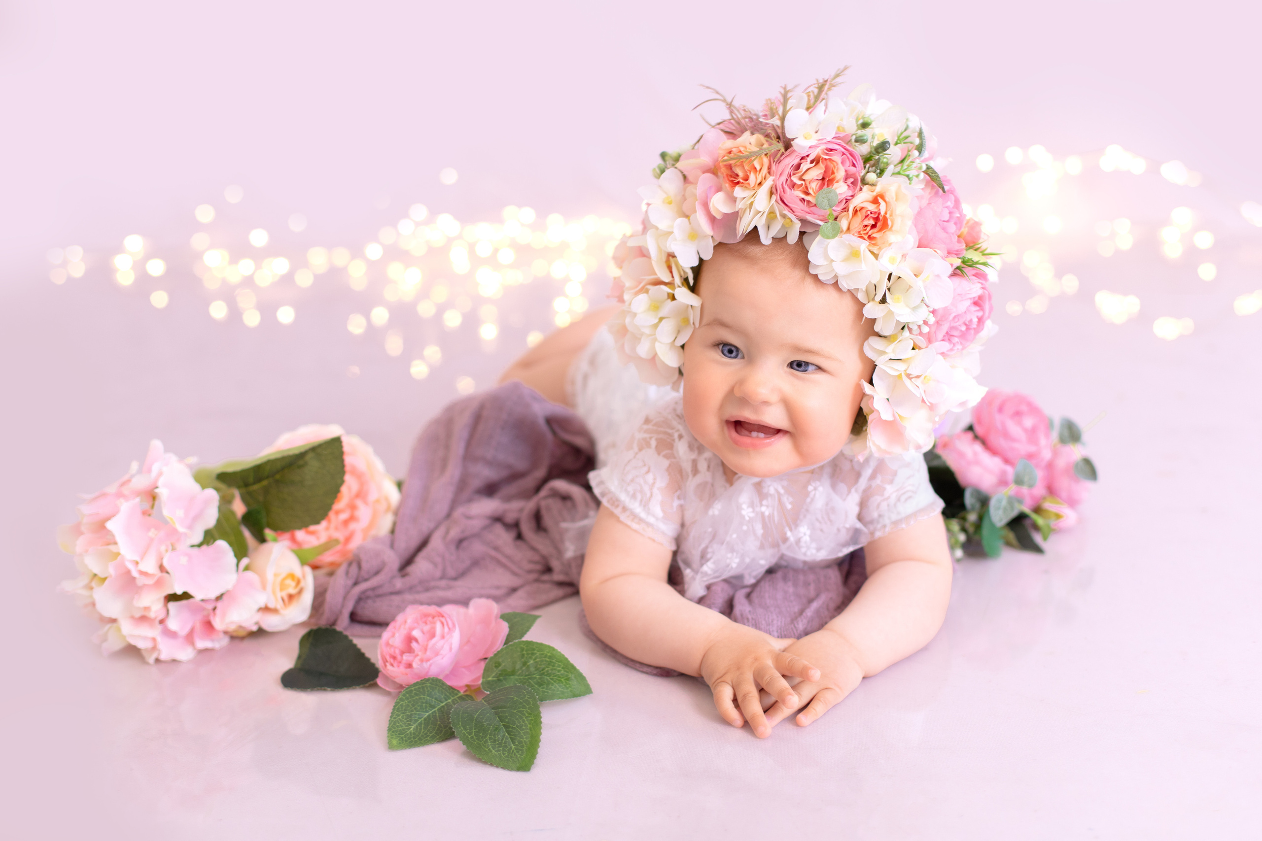 Мама, я расту (для детей от 1 м до года). Фотограф новорождённых Псков