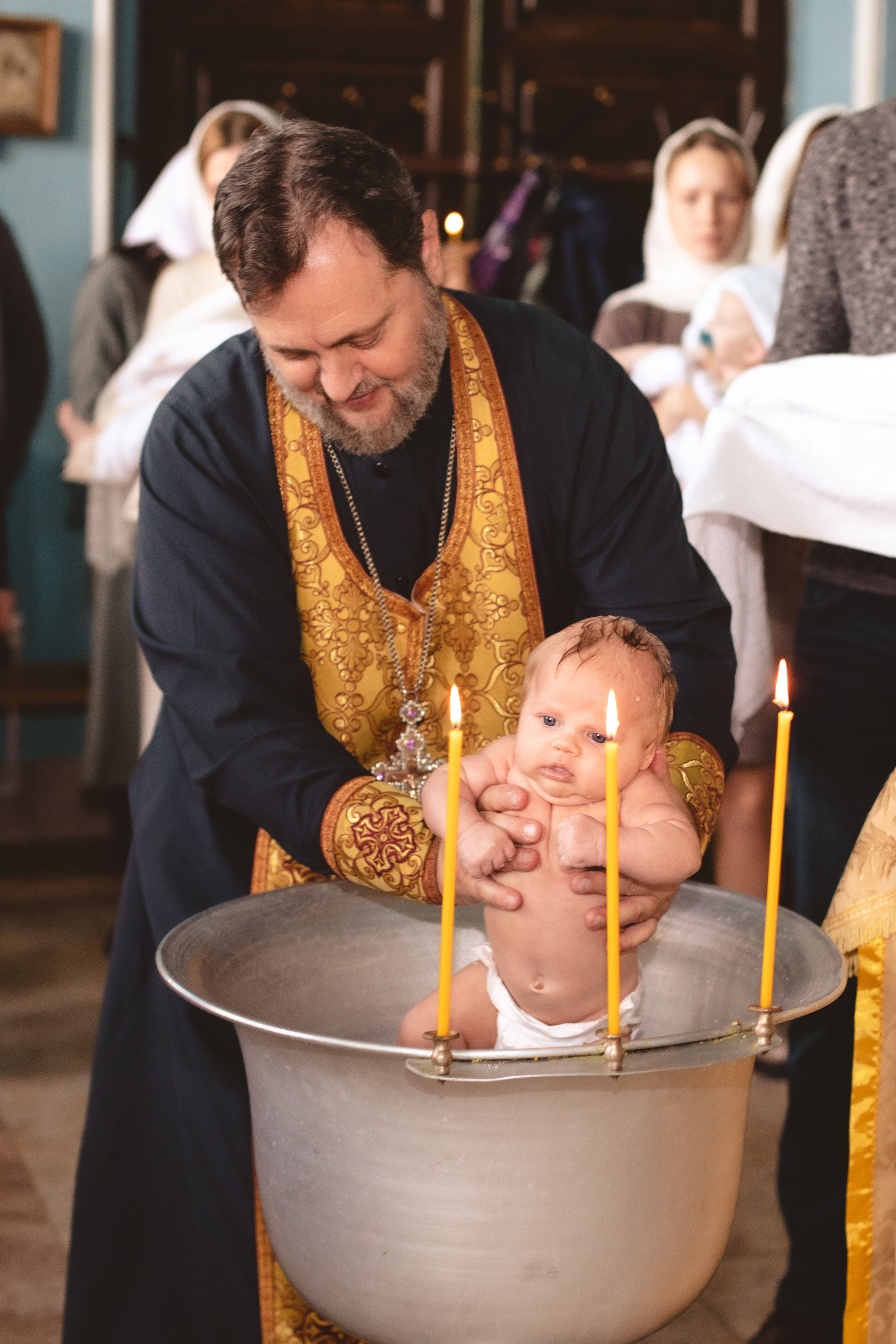 Крещение. Фотограф новорождённых Псков