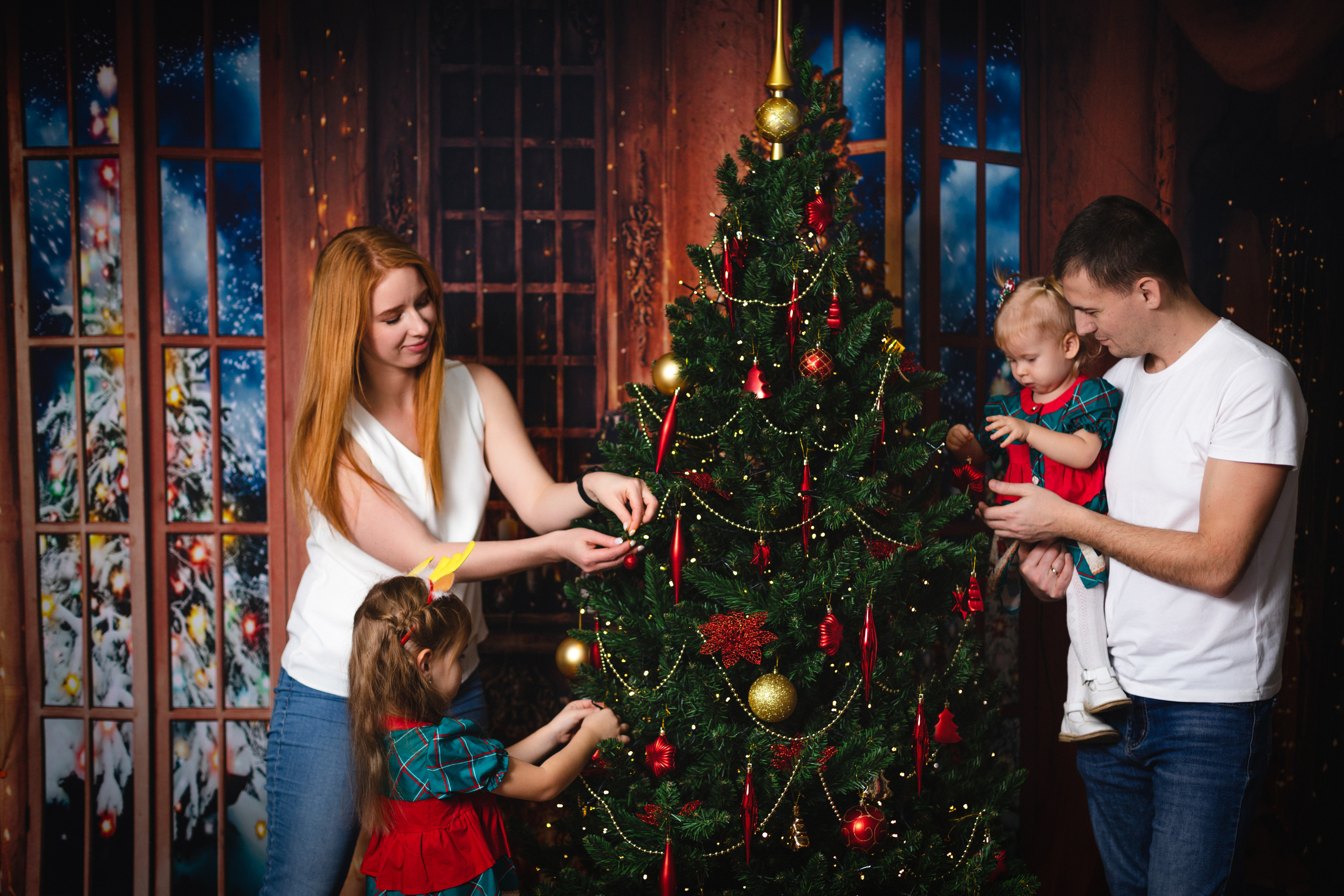 Новый год. Фотограф новорождённых Псков