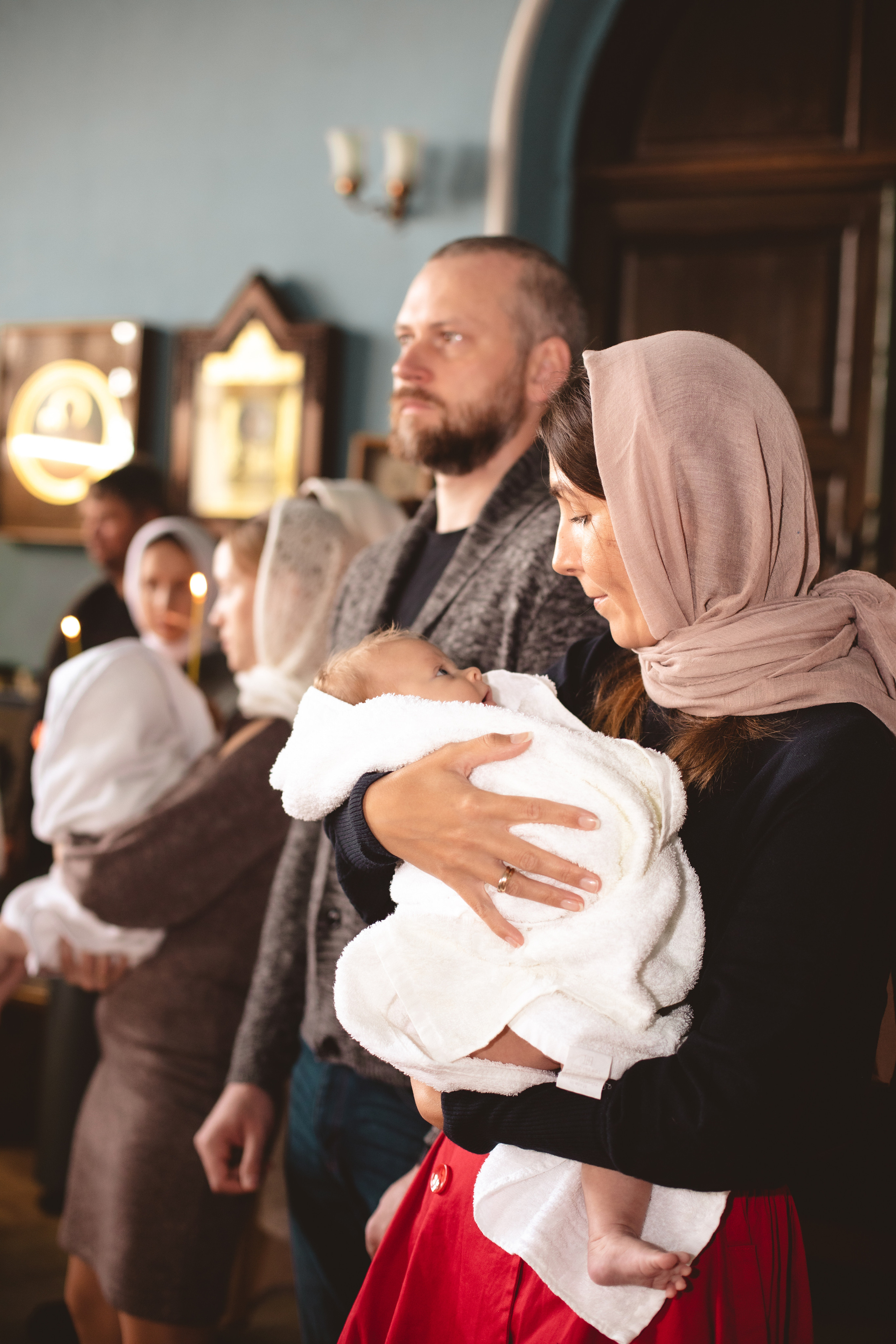 Крещение. Фотограф новорождённых Псков