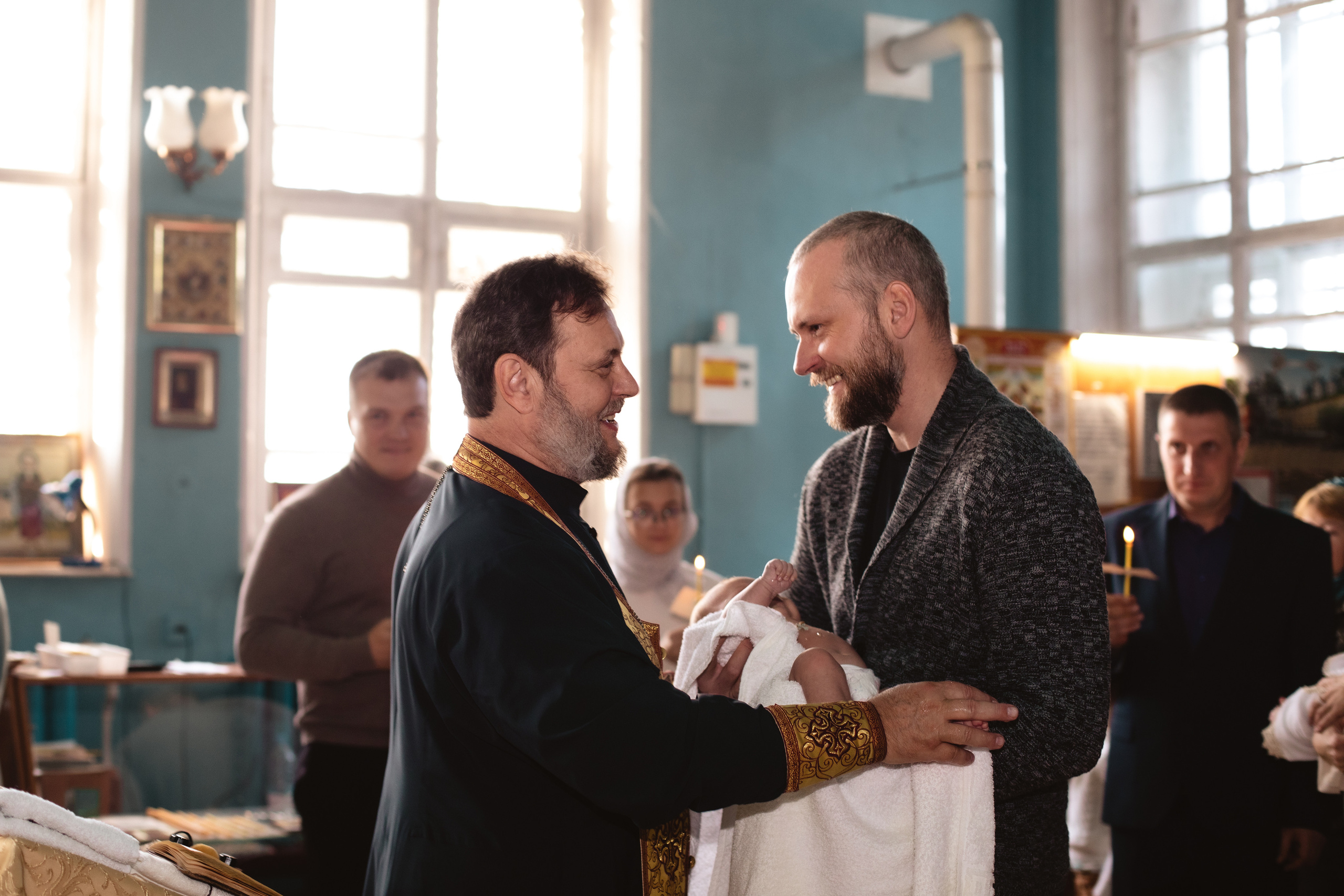 Крещение. Фотограф новорождённых Псков