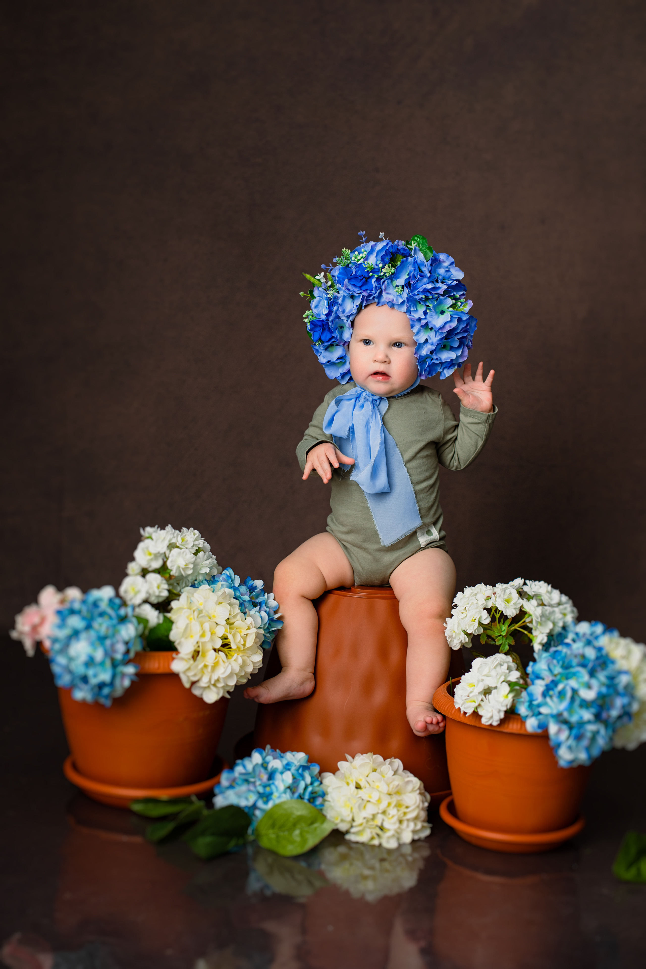 Мама, я расту (для детей от 1 м до года). Фотограф новорождённых Псков