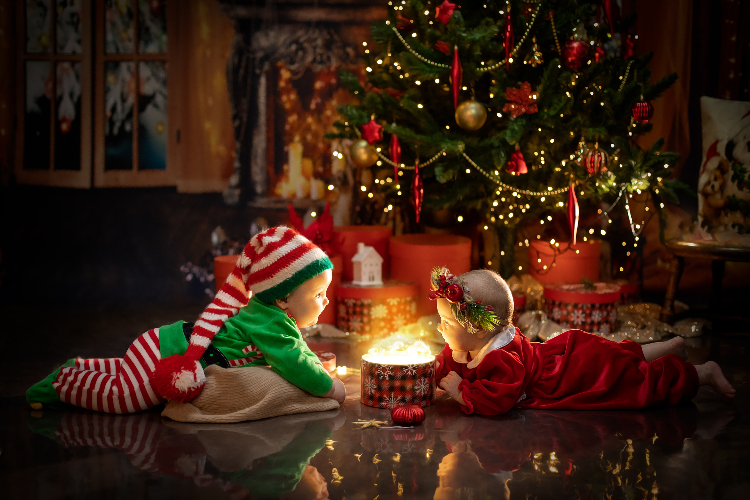 Новый год. Фотограф новорождённых Псков