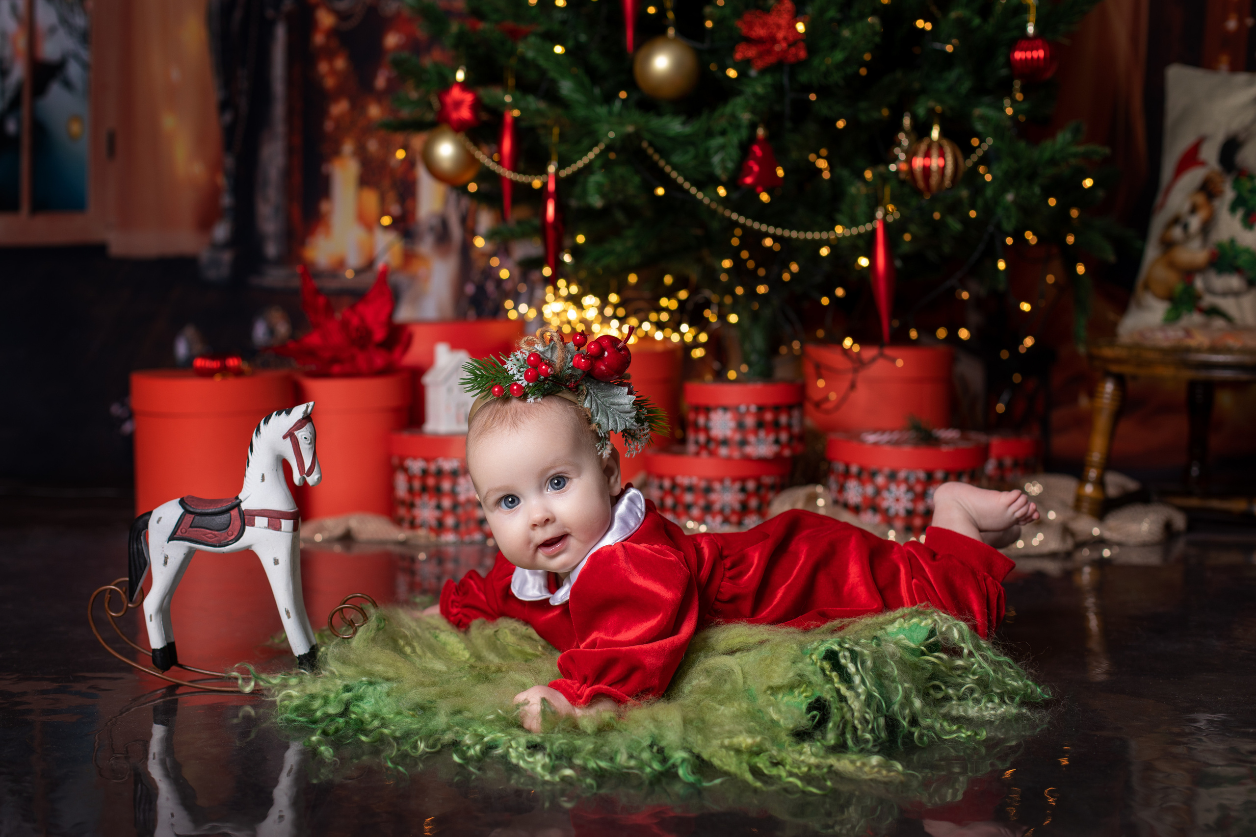 Новый год. Фотограф новорождённых Псков