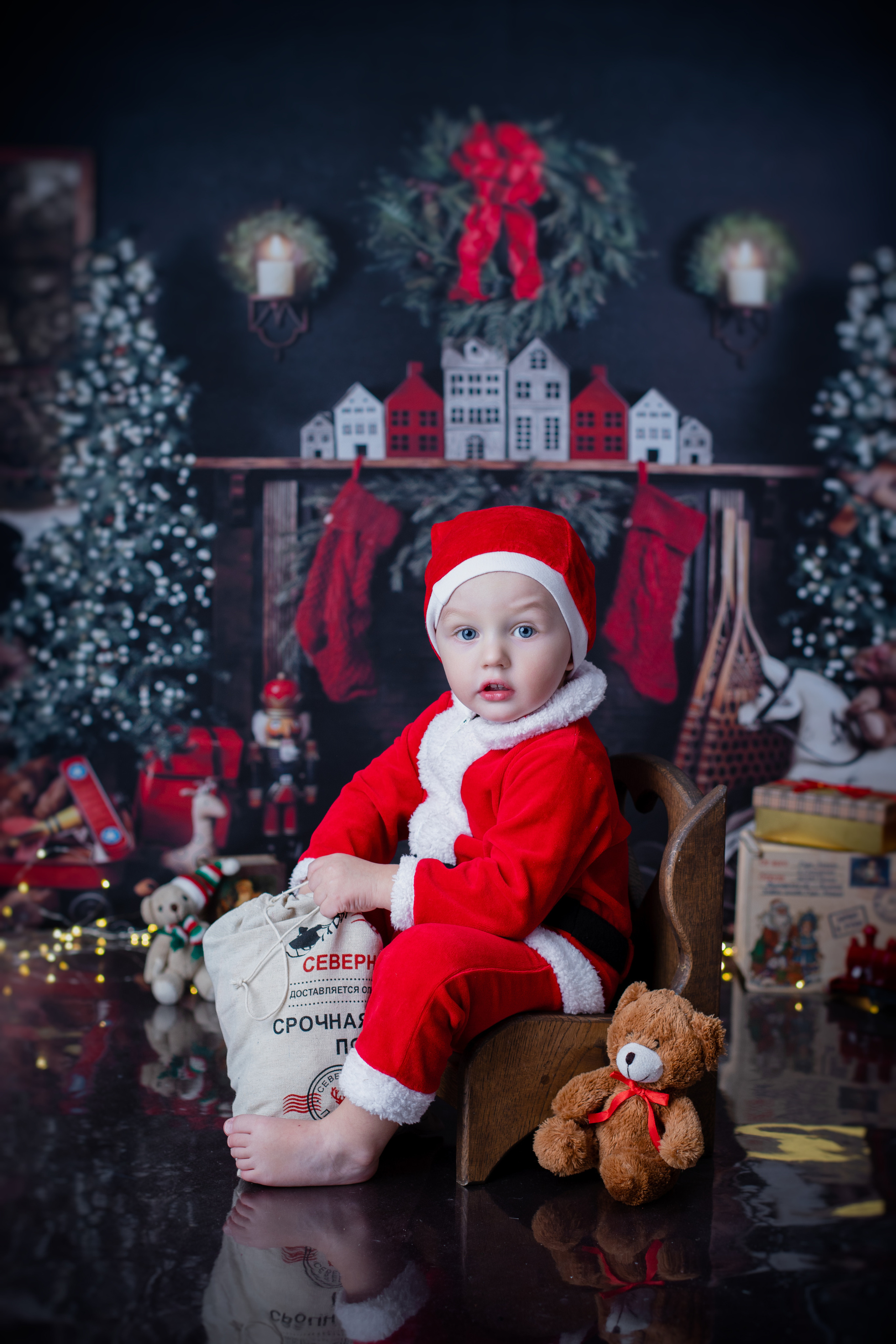 Новый год. Фотограф новорождённых Псков