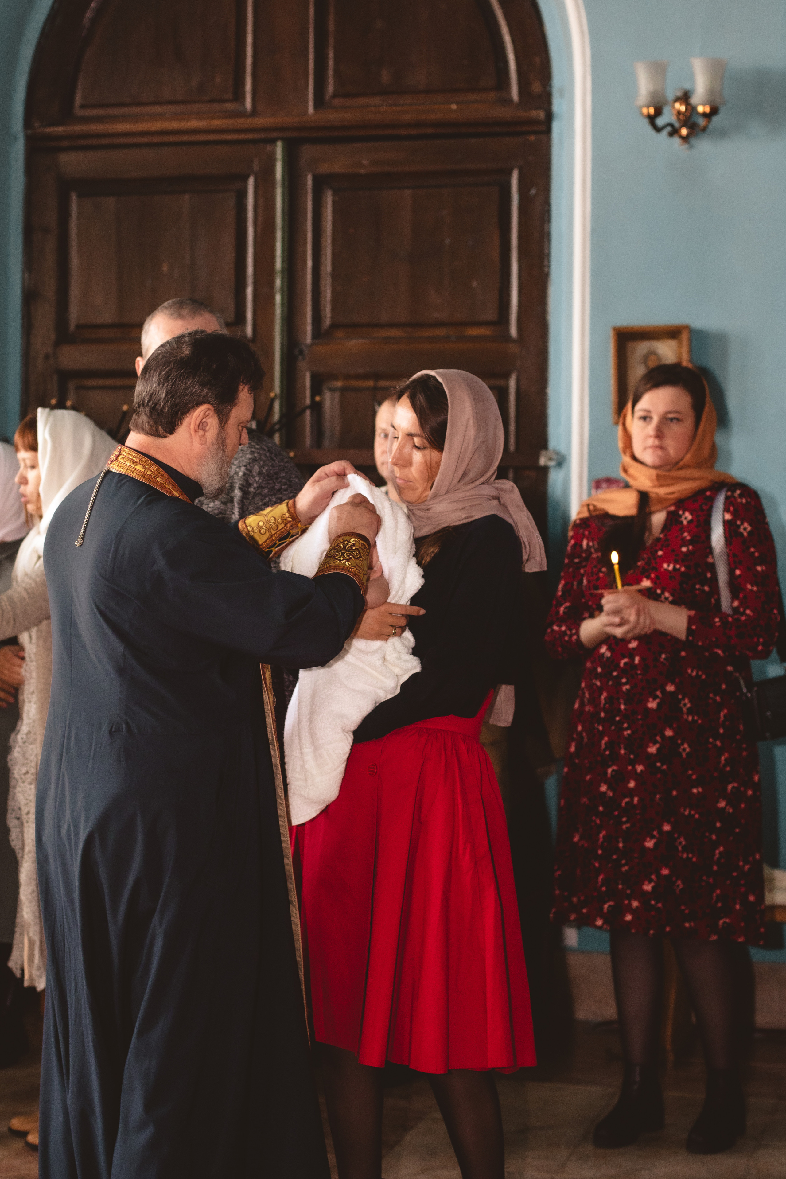 Крещение. Фотограф новорождённых Псков