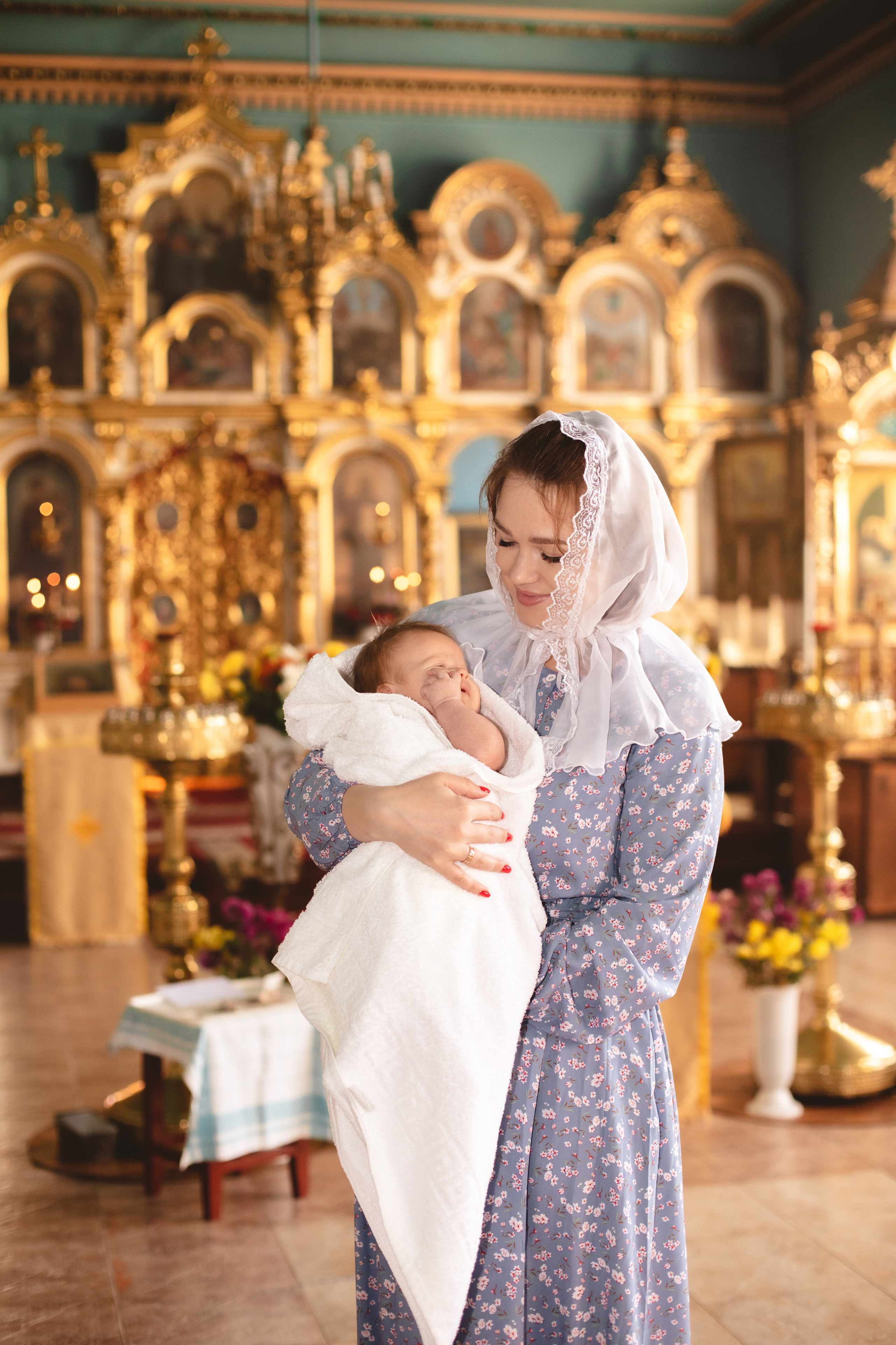 Крещение. Фотограф новорождённых Псков