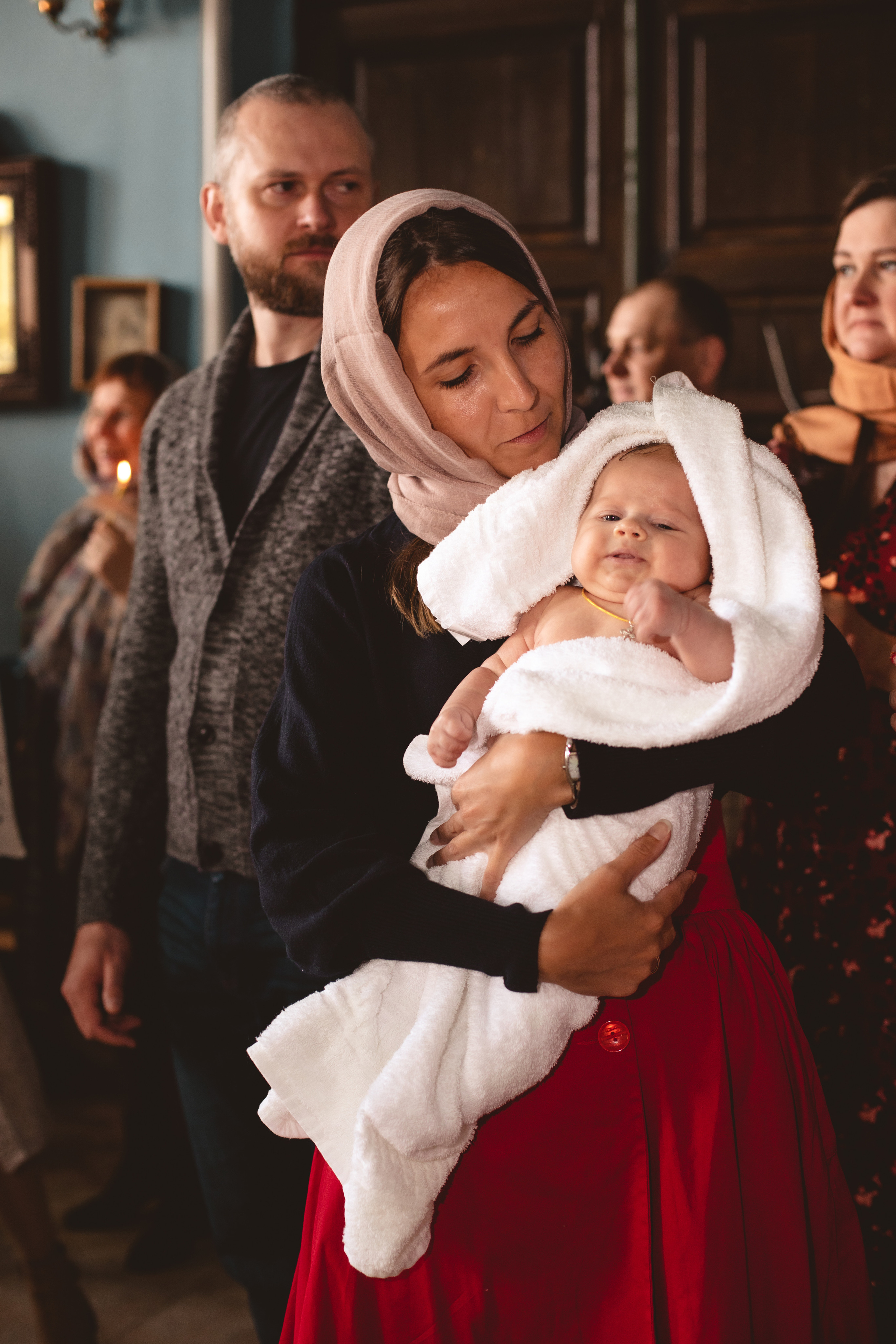 Крещение. Фотограф новорождённых Псков