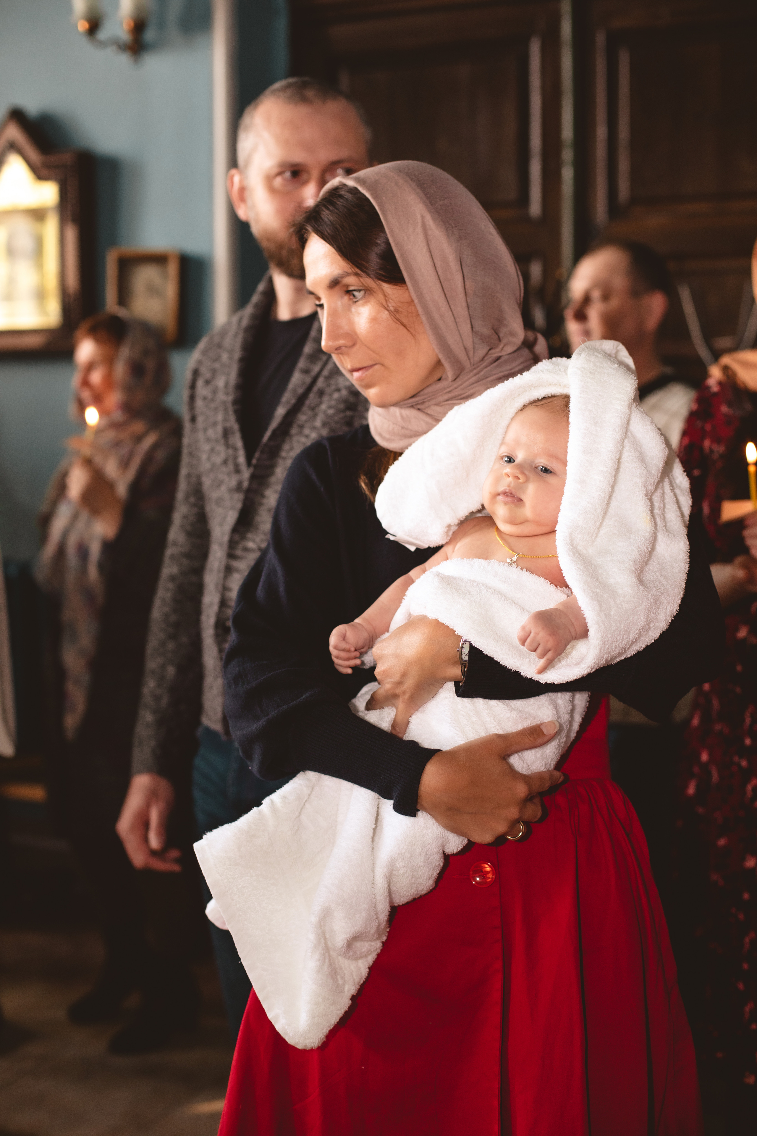 Крещение. Фотограф новорождённых Псков