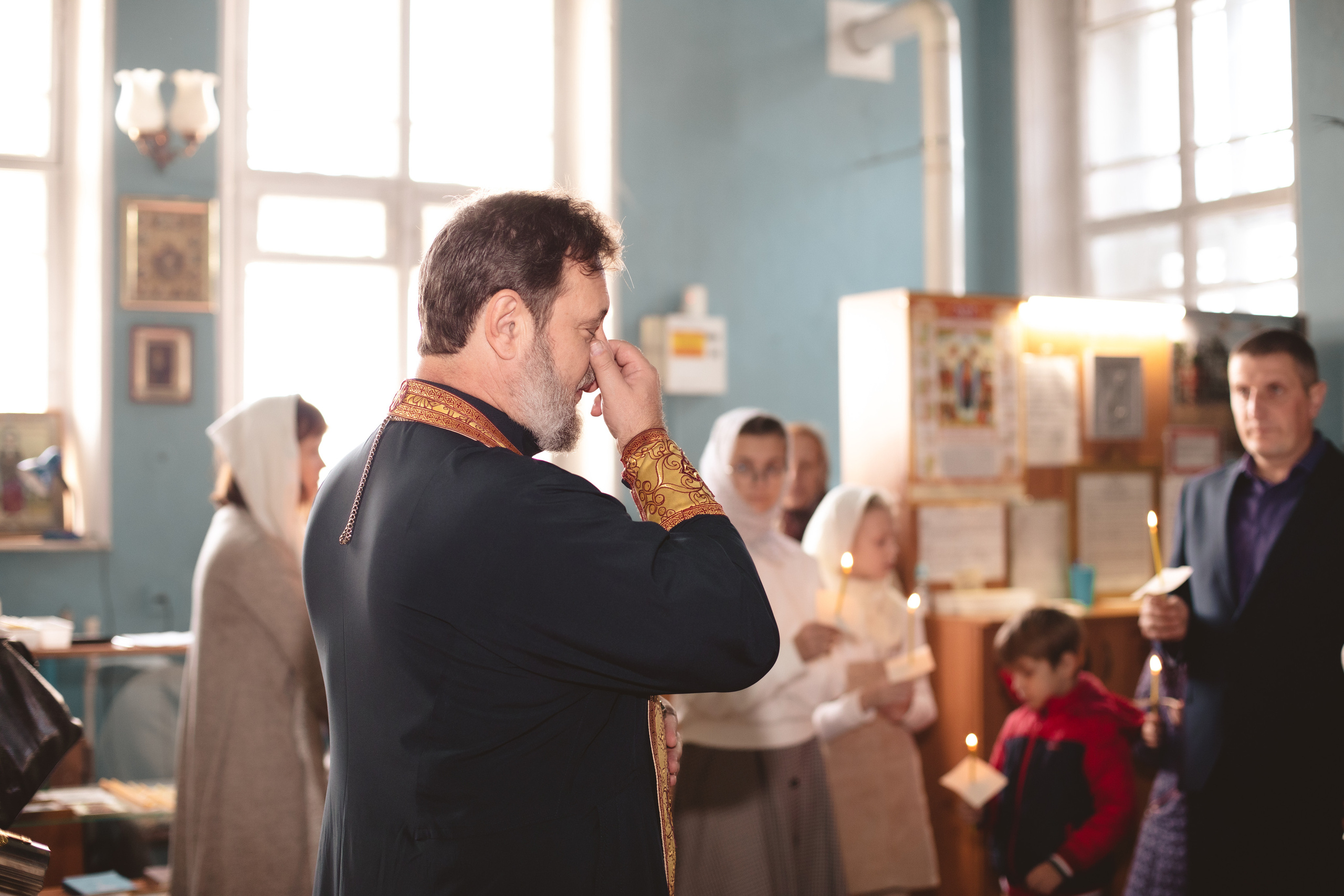 Крещение. Фотограф новорождённых Псков