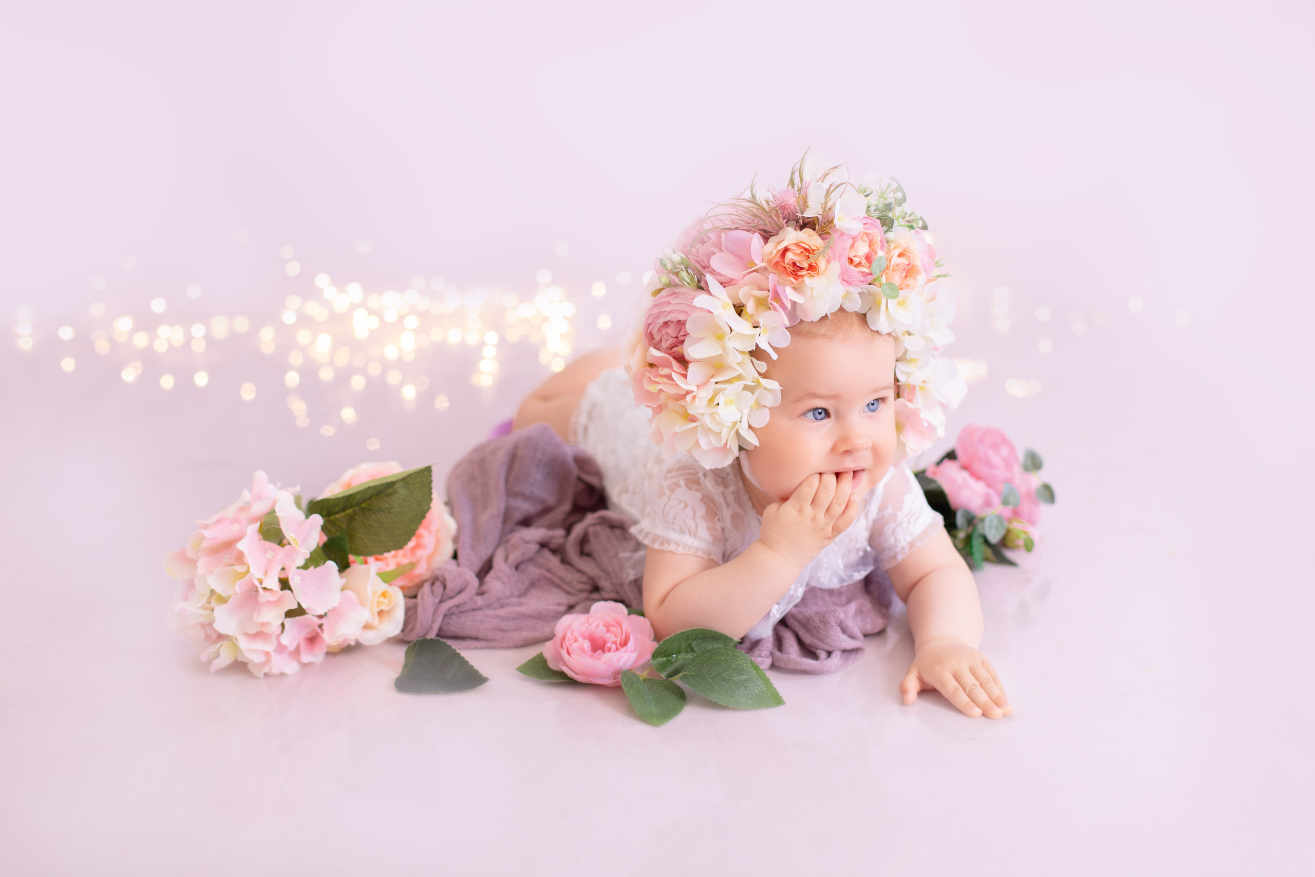 Мама, я расту (для детей от 1 м до года). Фотограф новорождённых Псков