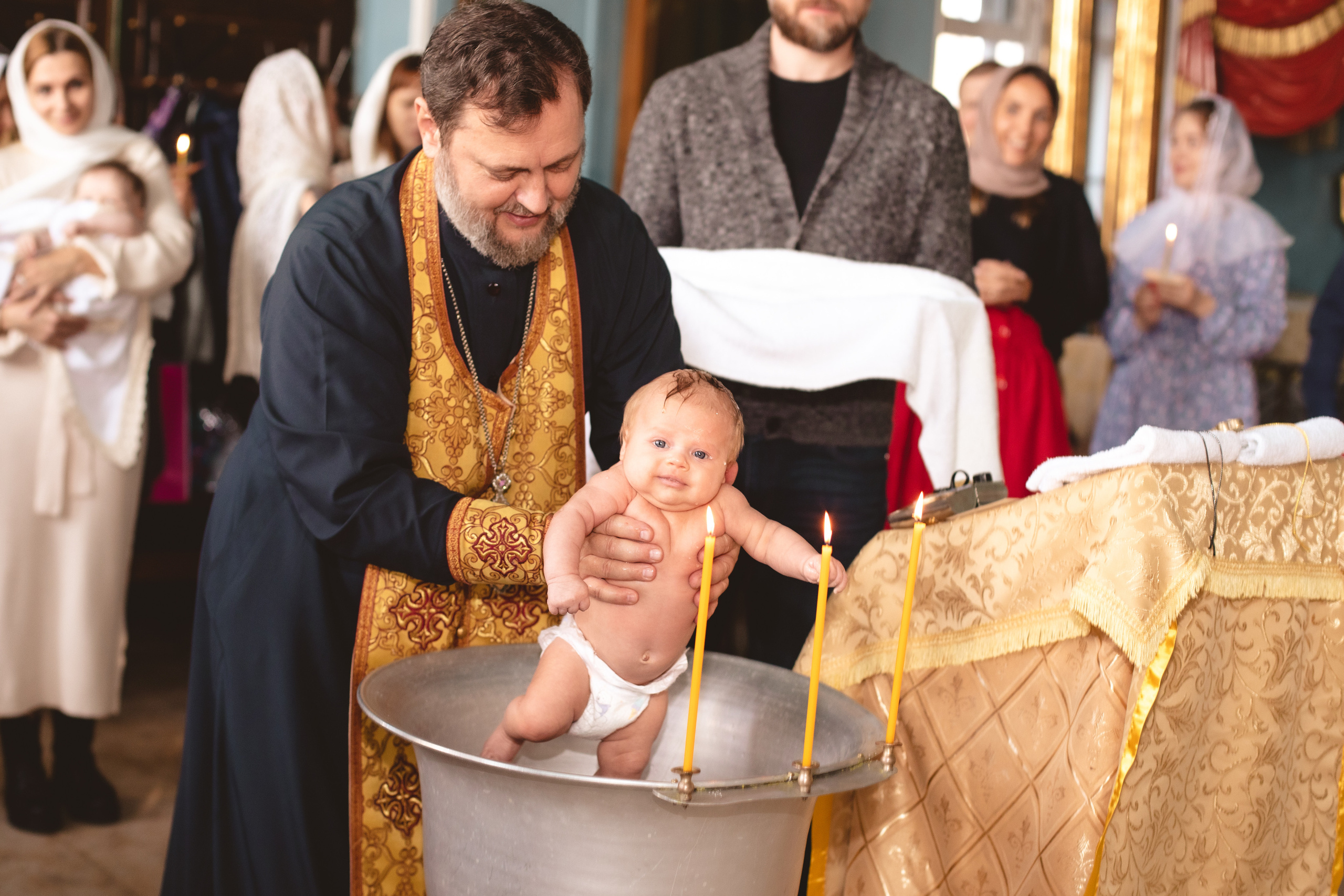 Крещение. Фотограф новорождённых Псков