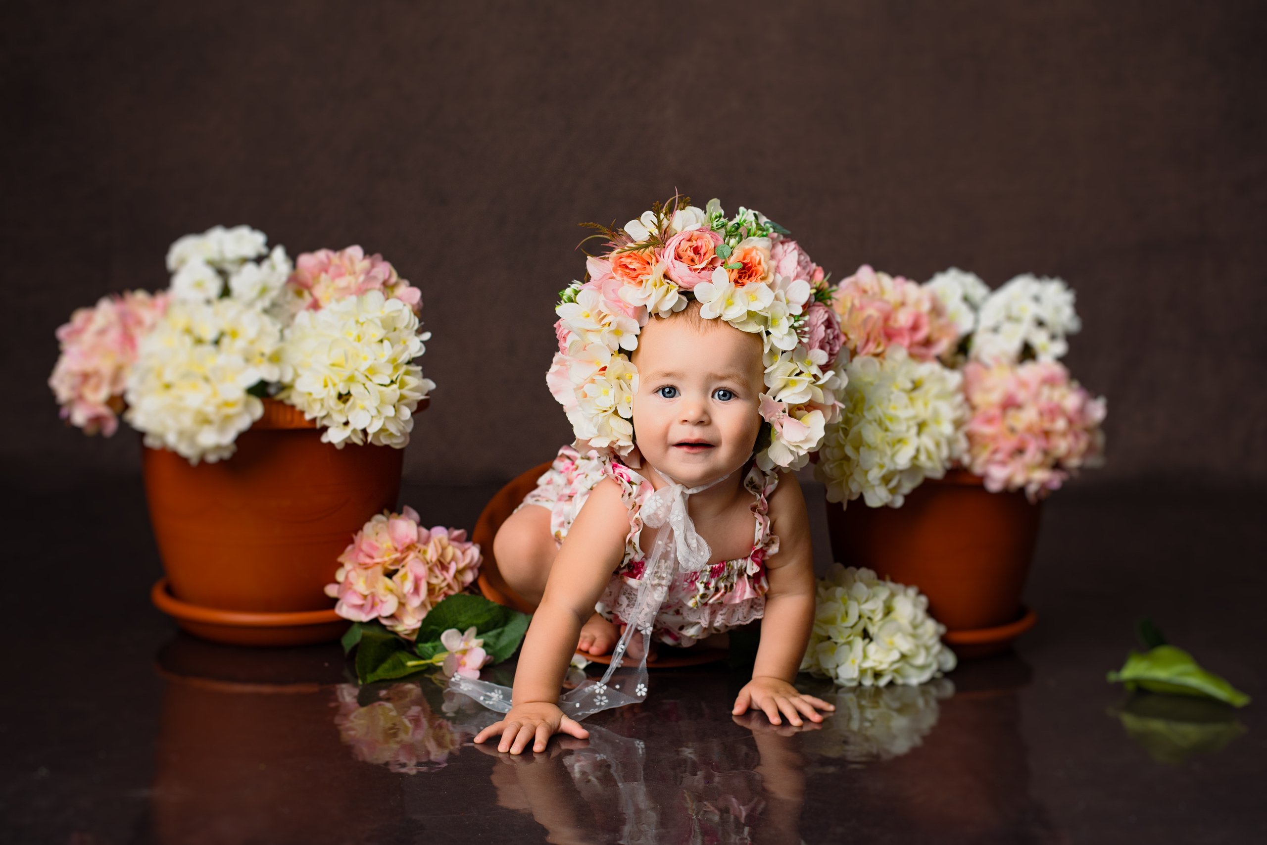 Мама, я расту (для детей от 1 м до года). Фотограф новорождённых Псков