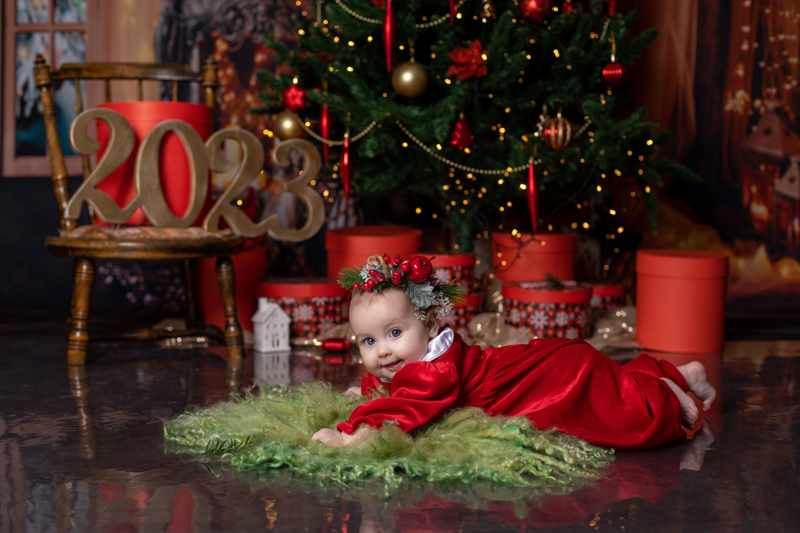 Новый год. Фотограф новорождённых Псков