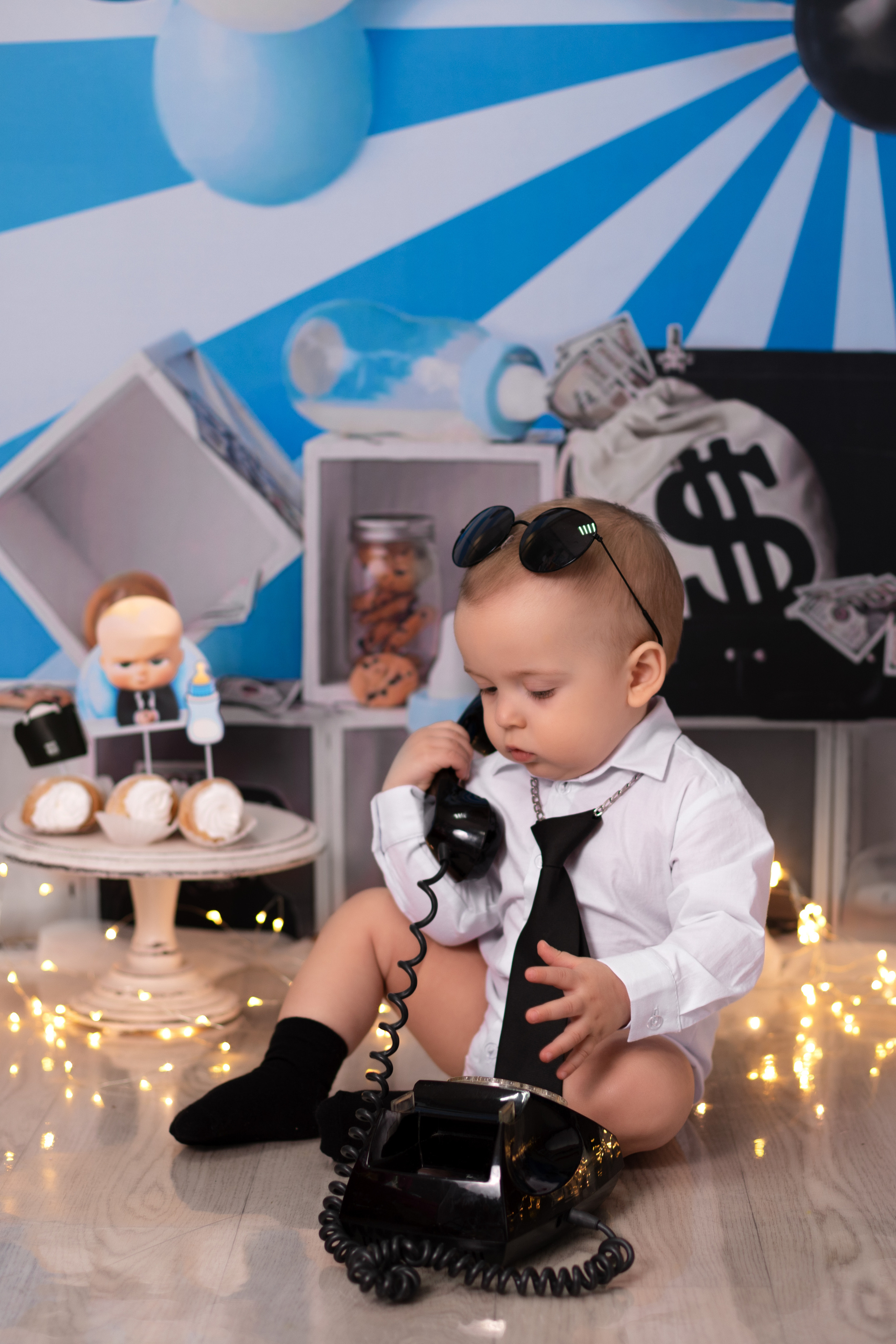 С тортиком. Фотограф новорождённых Псков