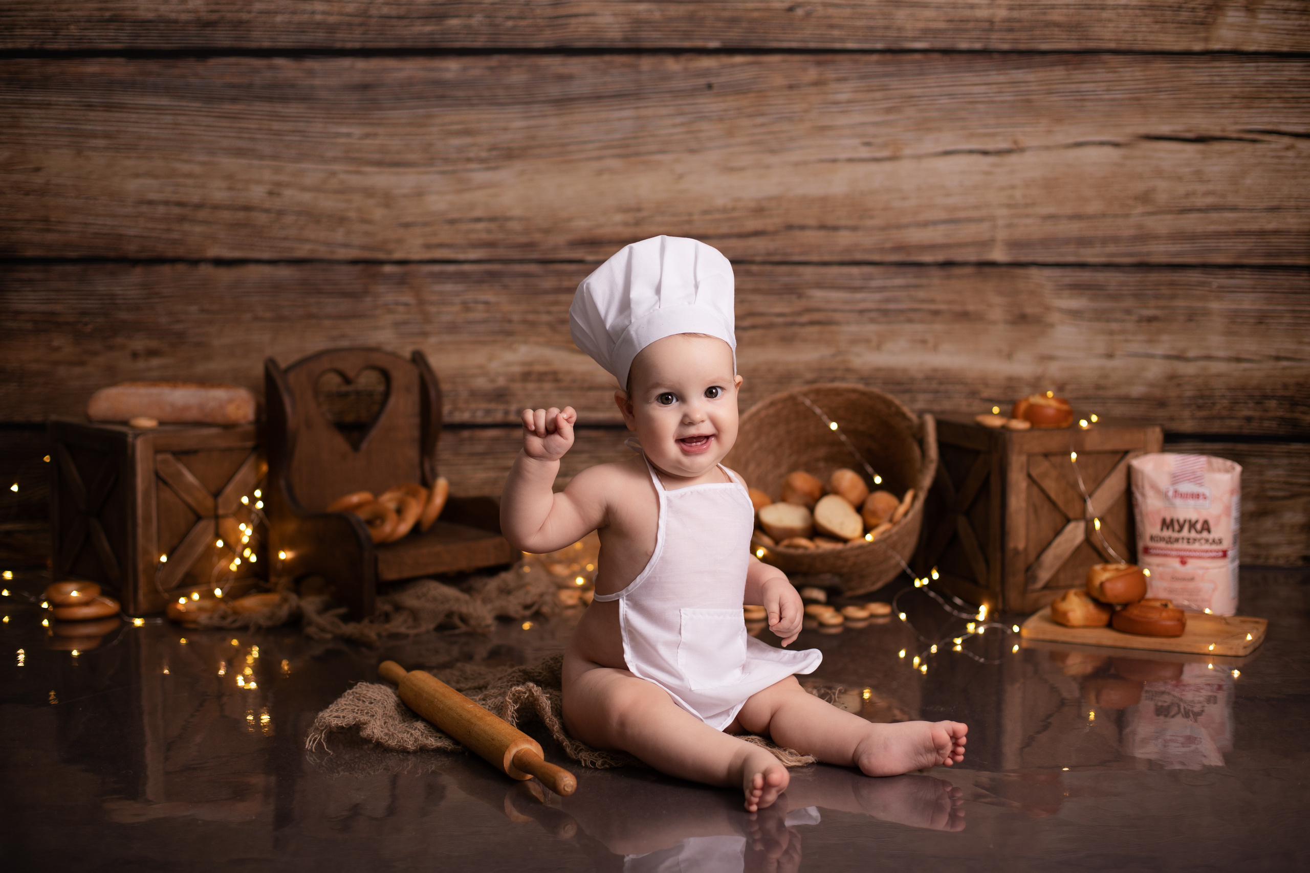 Мама, я расту (для детей от 1 м до года). Фотограф новорождённых Псков