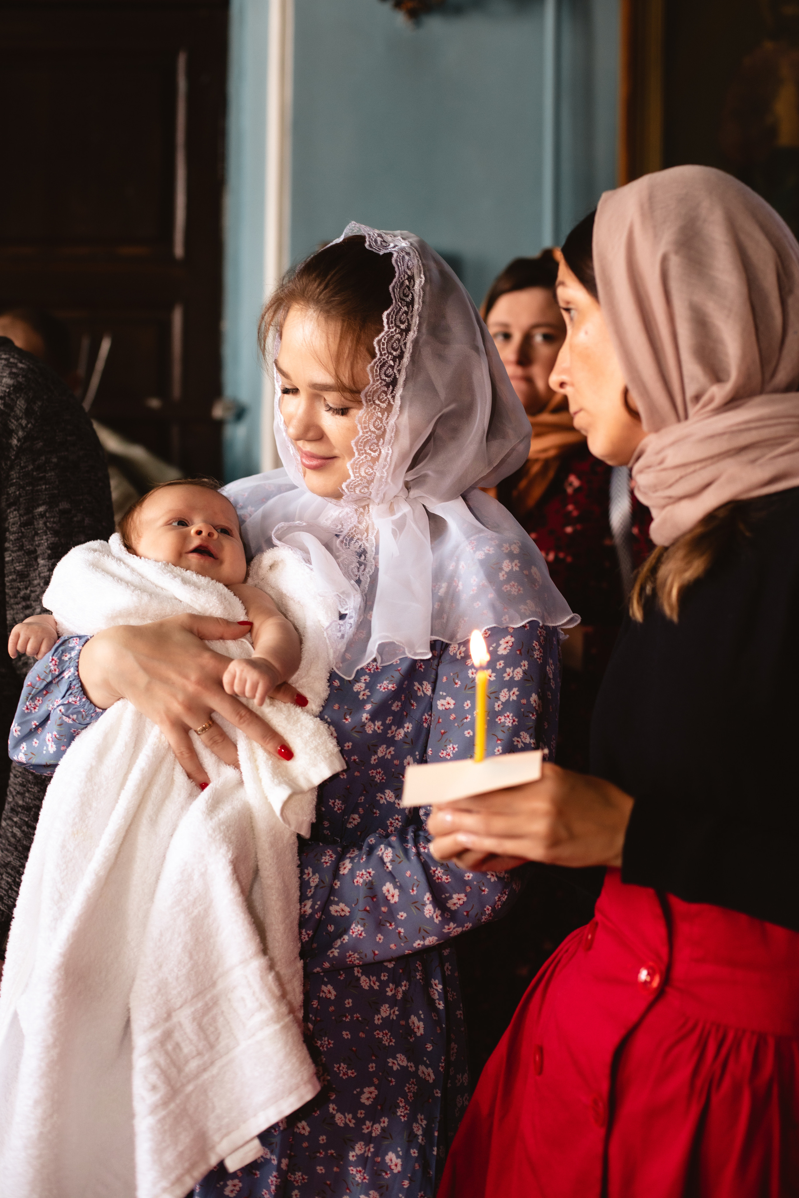 Крещение. Фотограф новорождённых Псков