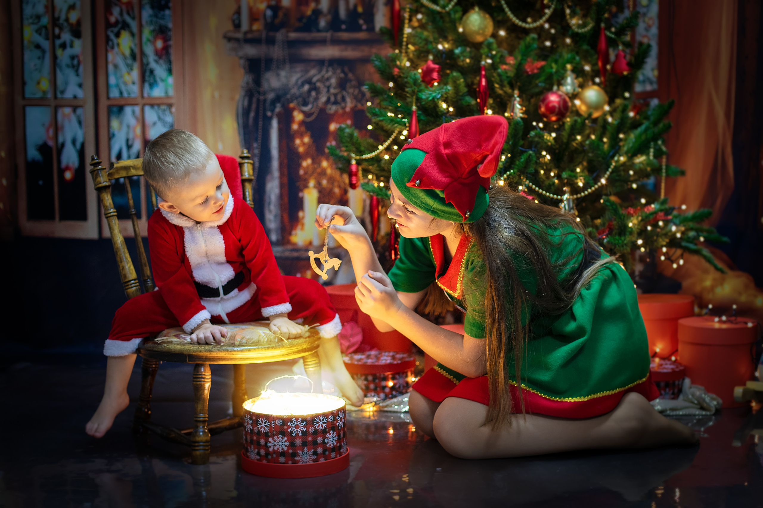 Новый год. Фотограф новорождённых Псков