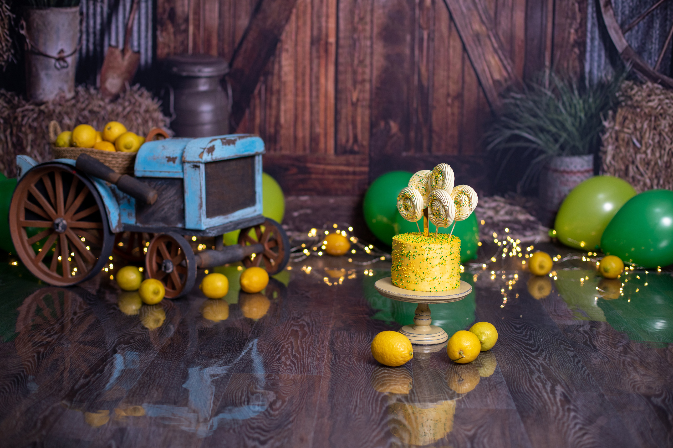 С тортиком. Фотограф новорождённых Псков