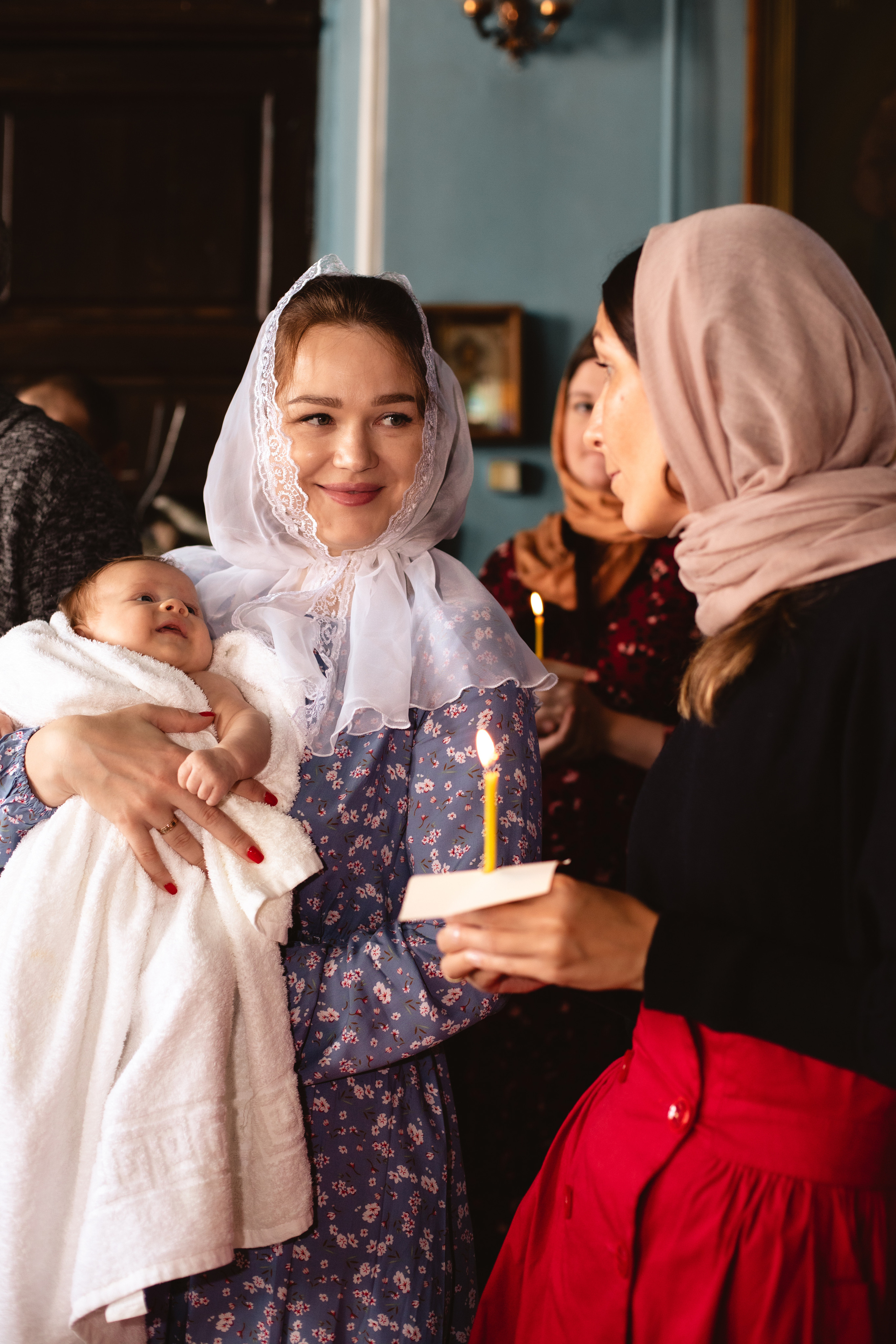 Крещение. Фотограф новорождённых Псков