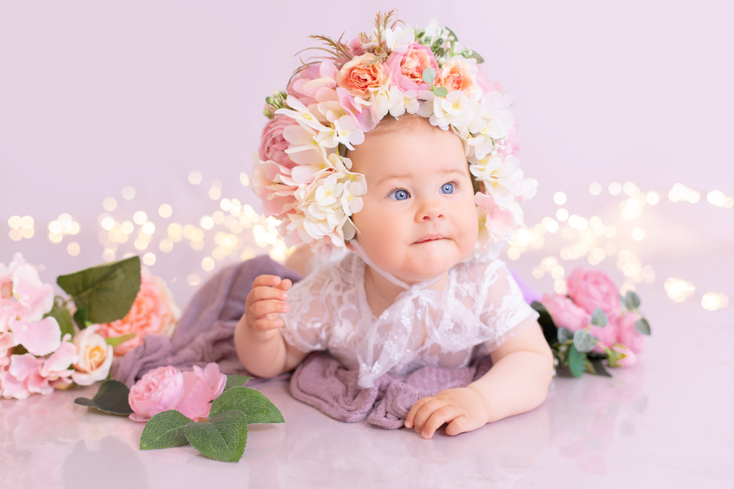 Мама, я расту (для детей от 1 м до года). Фотограф новорождённых Псков