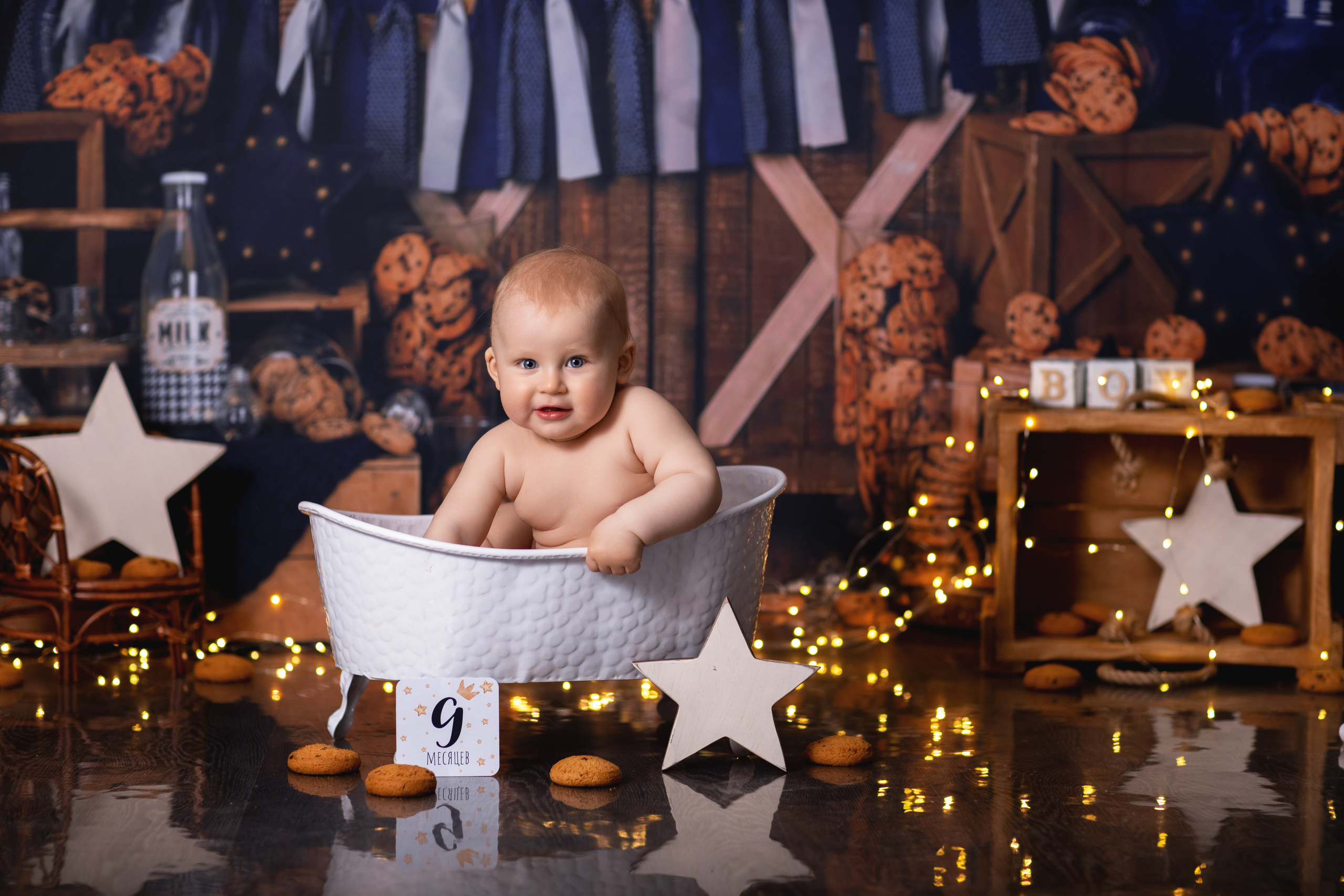 Мама, я расту (для детей от 1 м до года). Фотограф новорождённых Псков